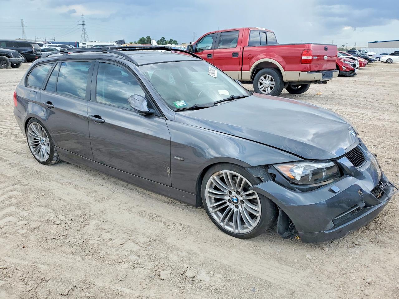 2008 Bmw 328 Xit Gray vin: WBAVT73588FV29375