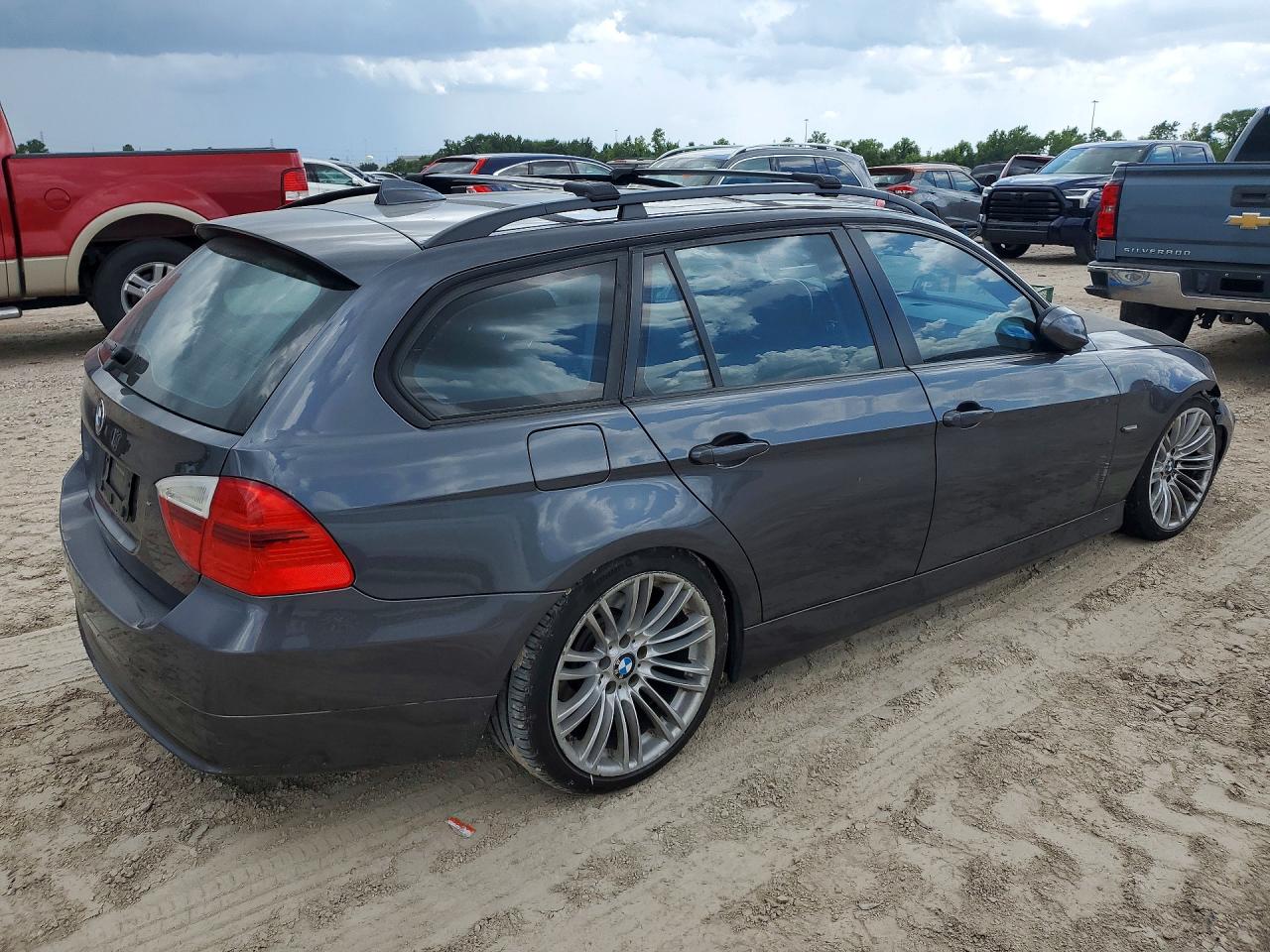 2008 Bmw 328 Xit Gray vin: WBAVT73588FV29375