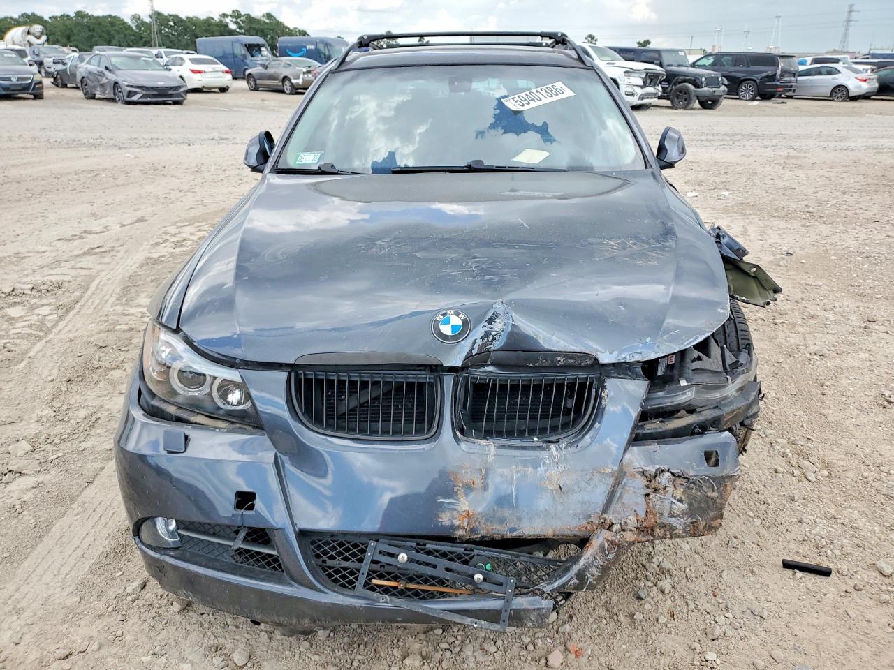 2008 Bmw 328 Xit Gray vin: WBAVT73588FV29375