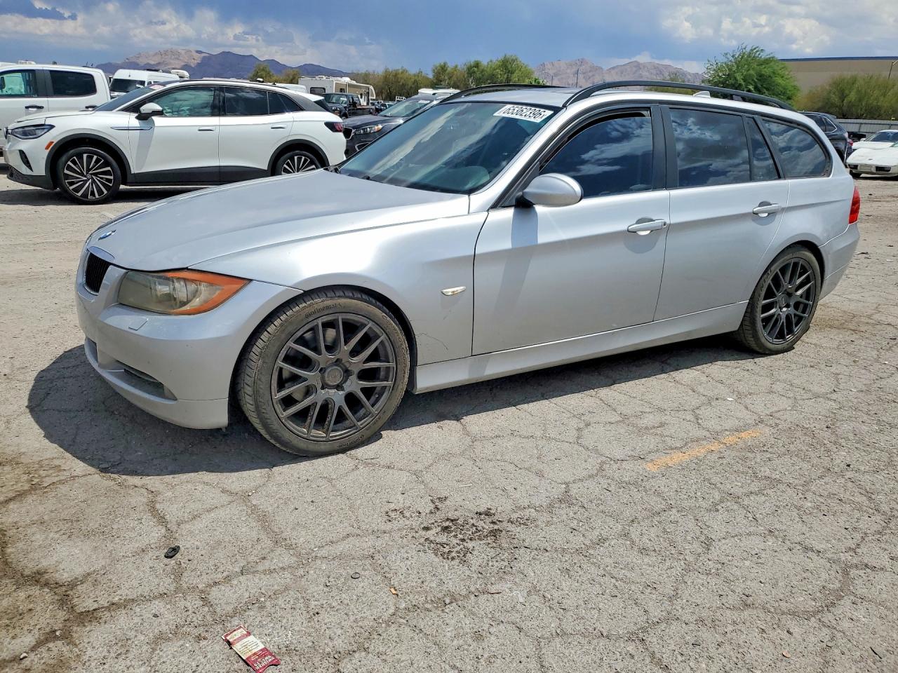 2008 Bmw 328 Xit Silver vin: WBAVT735X8FZ38140