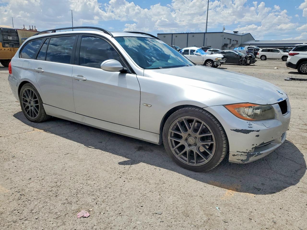 2008 Bmw 328 Xit Silver vin: WBAVT735X8FZ38140