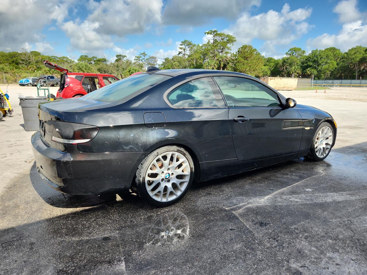 2009 Bmw 328 I Black vin: WBAWB33519P138029 Damage: Right Qtr Panel, Multiple Scratches Heavy, 2