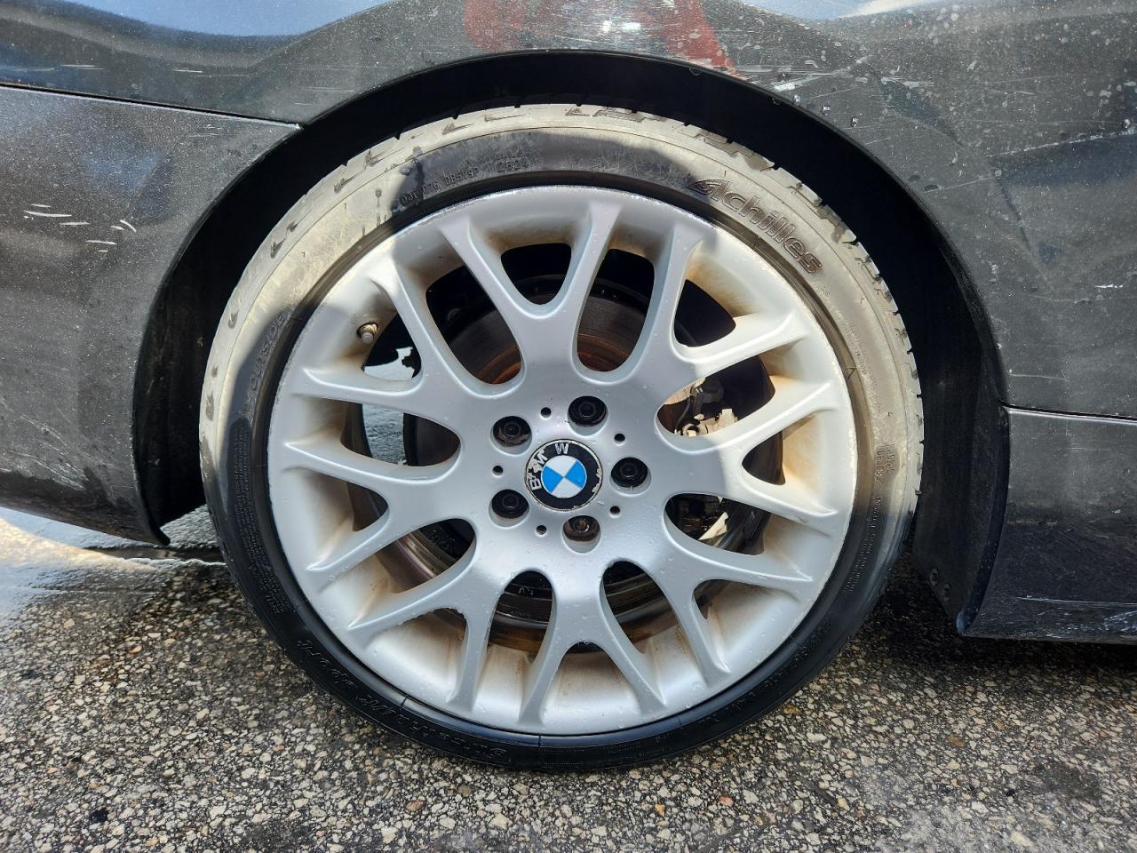 2009 Bmw 328 I Black vin: WBAWB33519P138029 Damage: Right Rear Wheel, Curb Rash, 6 To 7 Inches