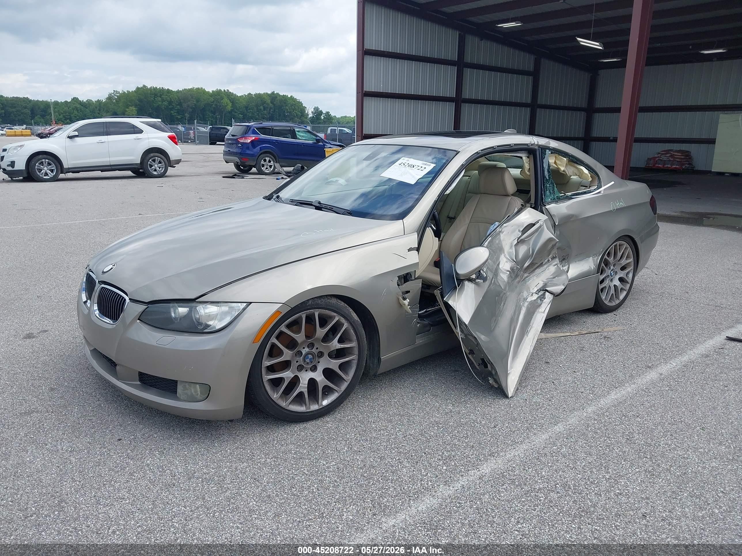 2007 Bmw 328i   Gray vin: WBAWB33527P130065