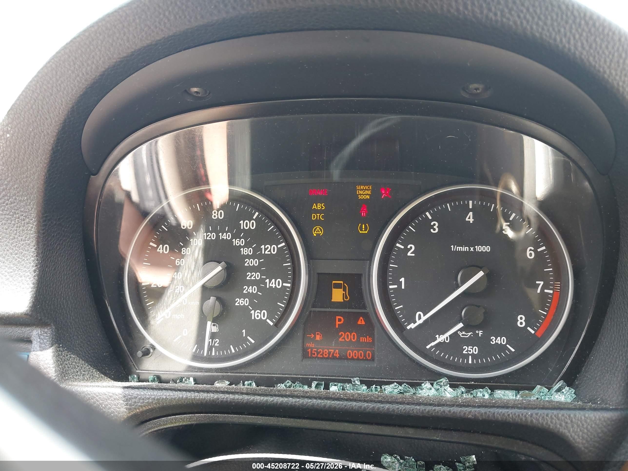2007 Bmw 328i   Gray vin: WBAWB33527P130065
