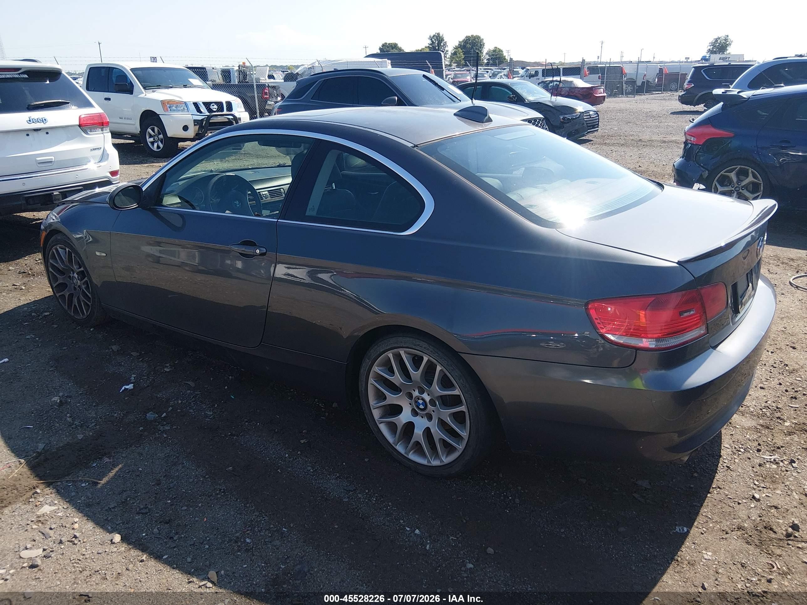 2007 Bmw 328i   Gray vin: WBAWB33527P131569