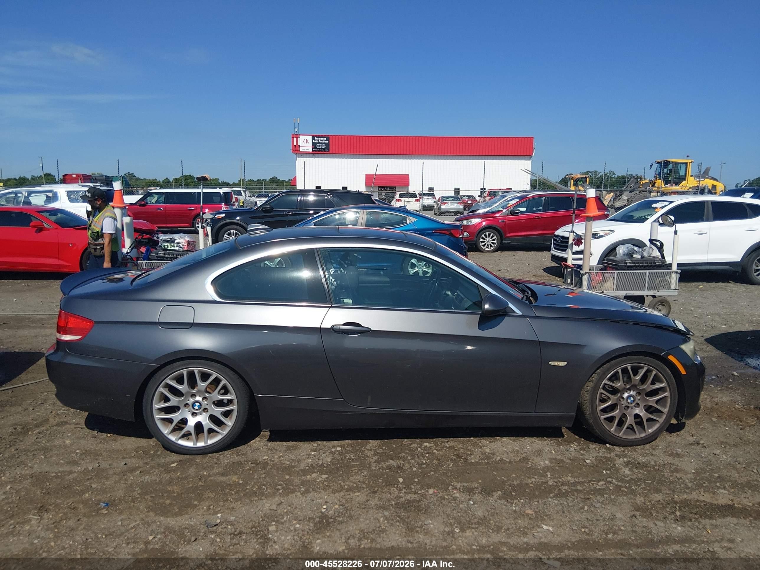 2007 Bmw 328i   Gray vin: WBAWB33527P131569