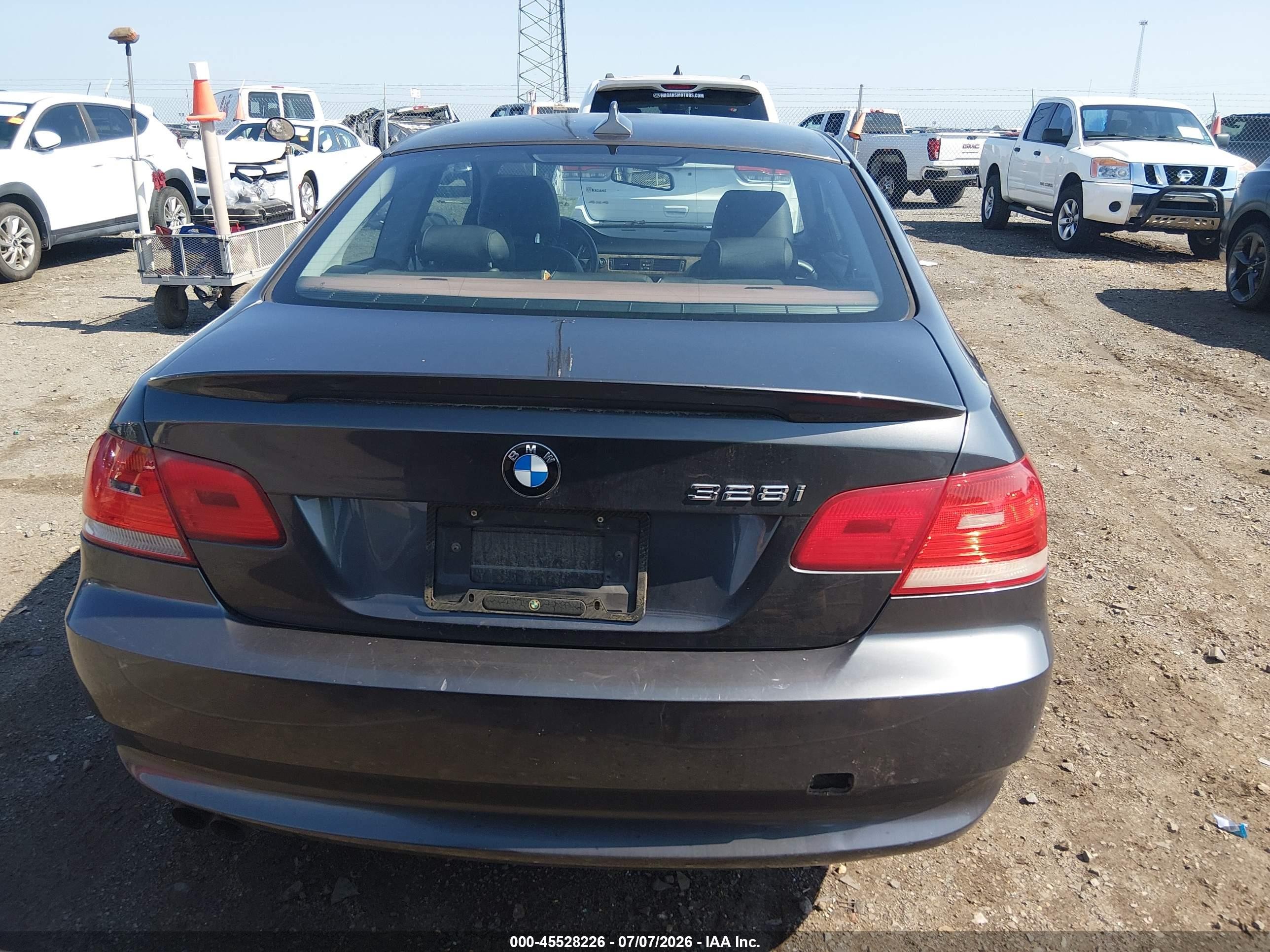 2007 Bmw 328i   Gray vin: WBAWB33527P131569