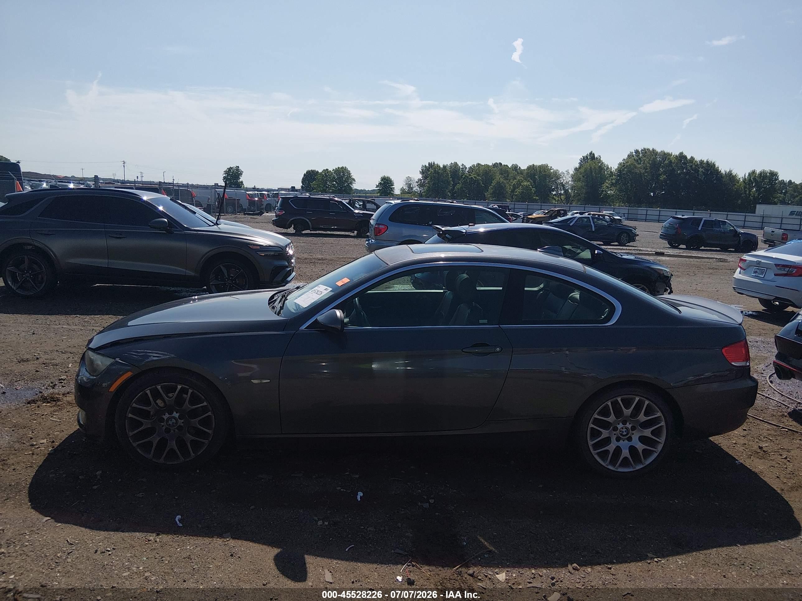 2007 Bmw 328i   Gray vin: WBAWB33527P131569