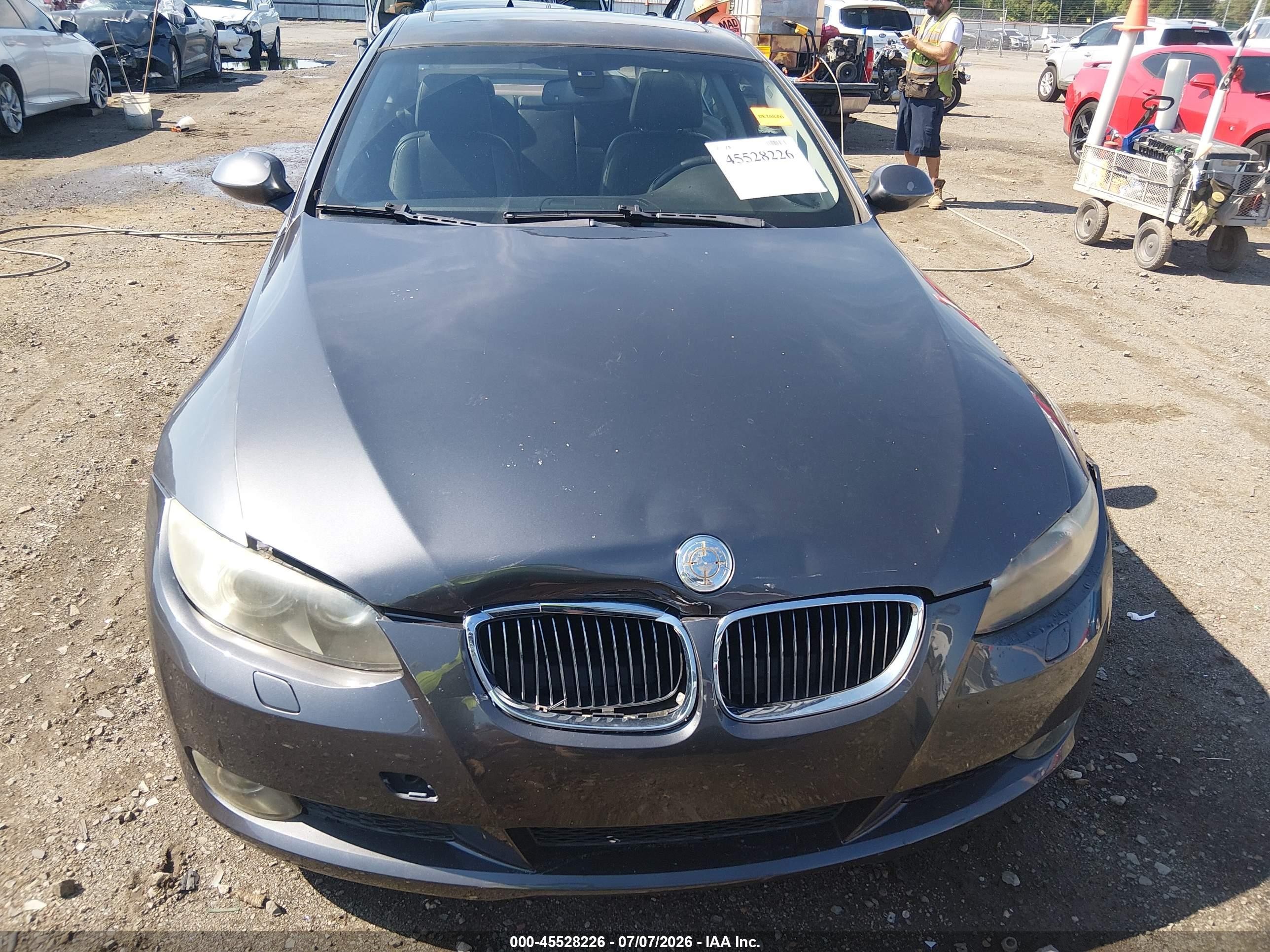 2007 Bmw 328i   Gray vin: WBAWB33527P131569