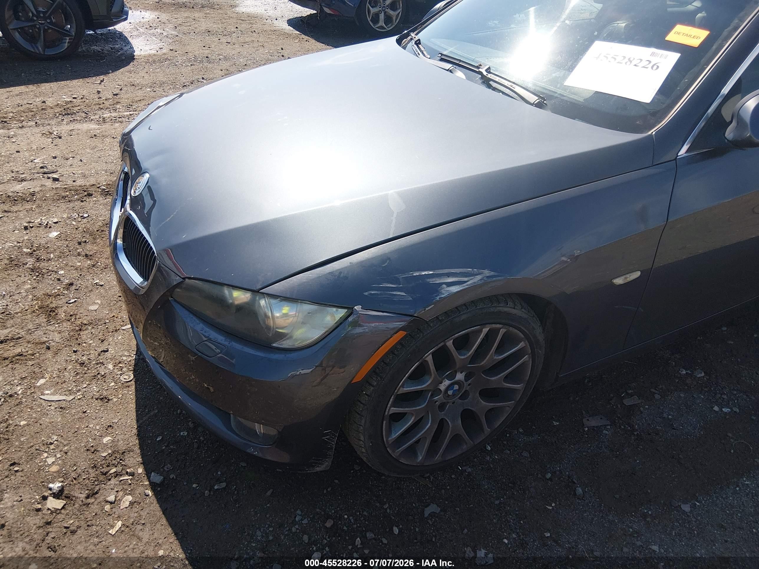 2007 Bmw 328i   Gray vin: WBAWB33527P131569