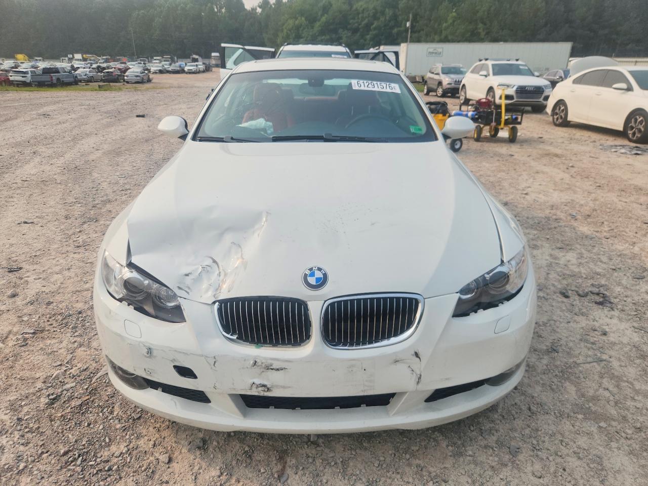 2007 Bmw 328 I White vin: WBAWB33527PV74093