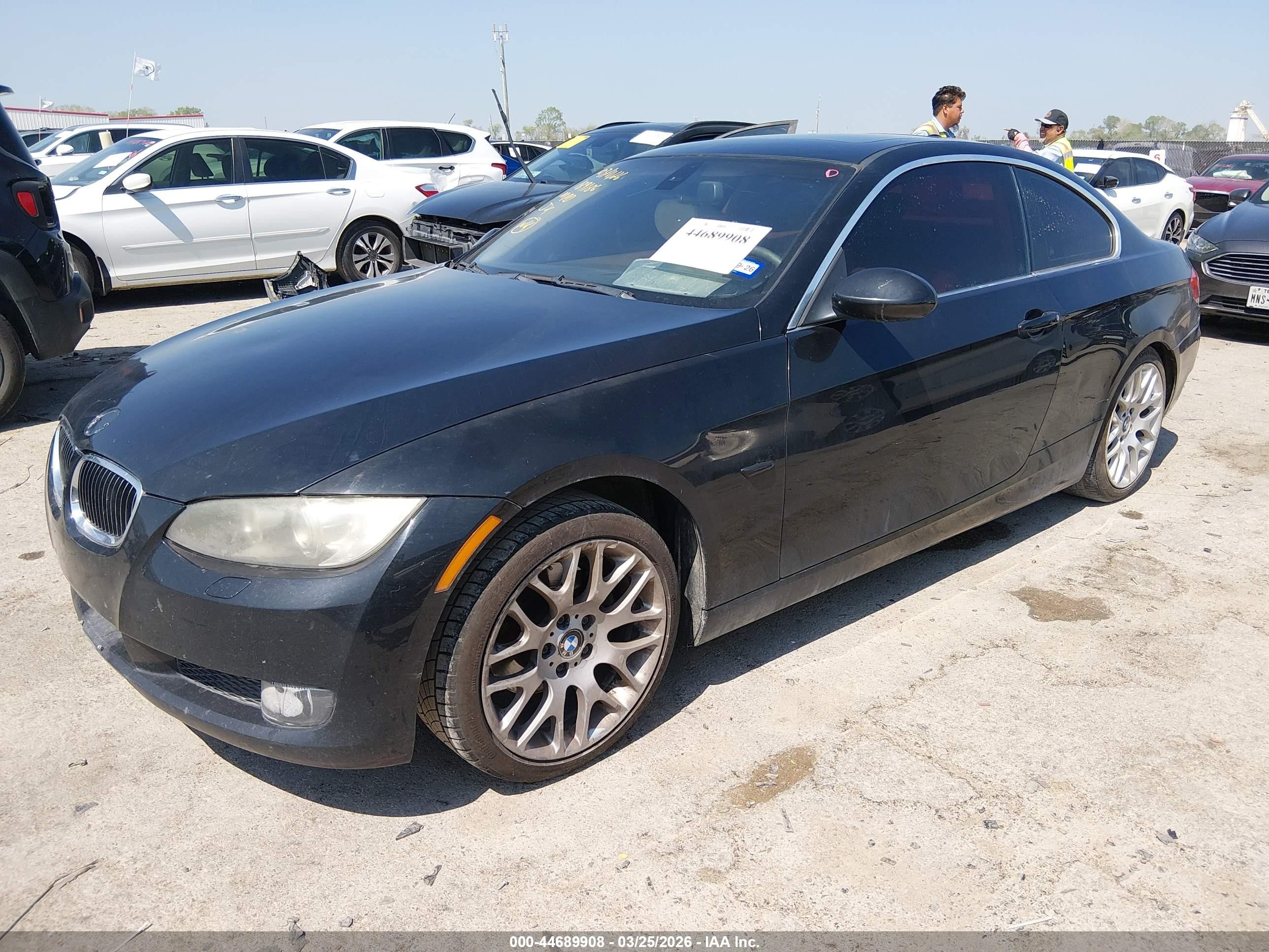 2008 Bmw 328i   Black vin: WBAWB33528P133100