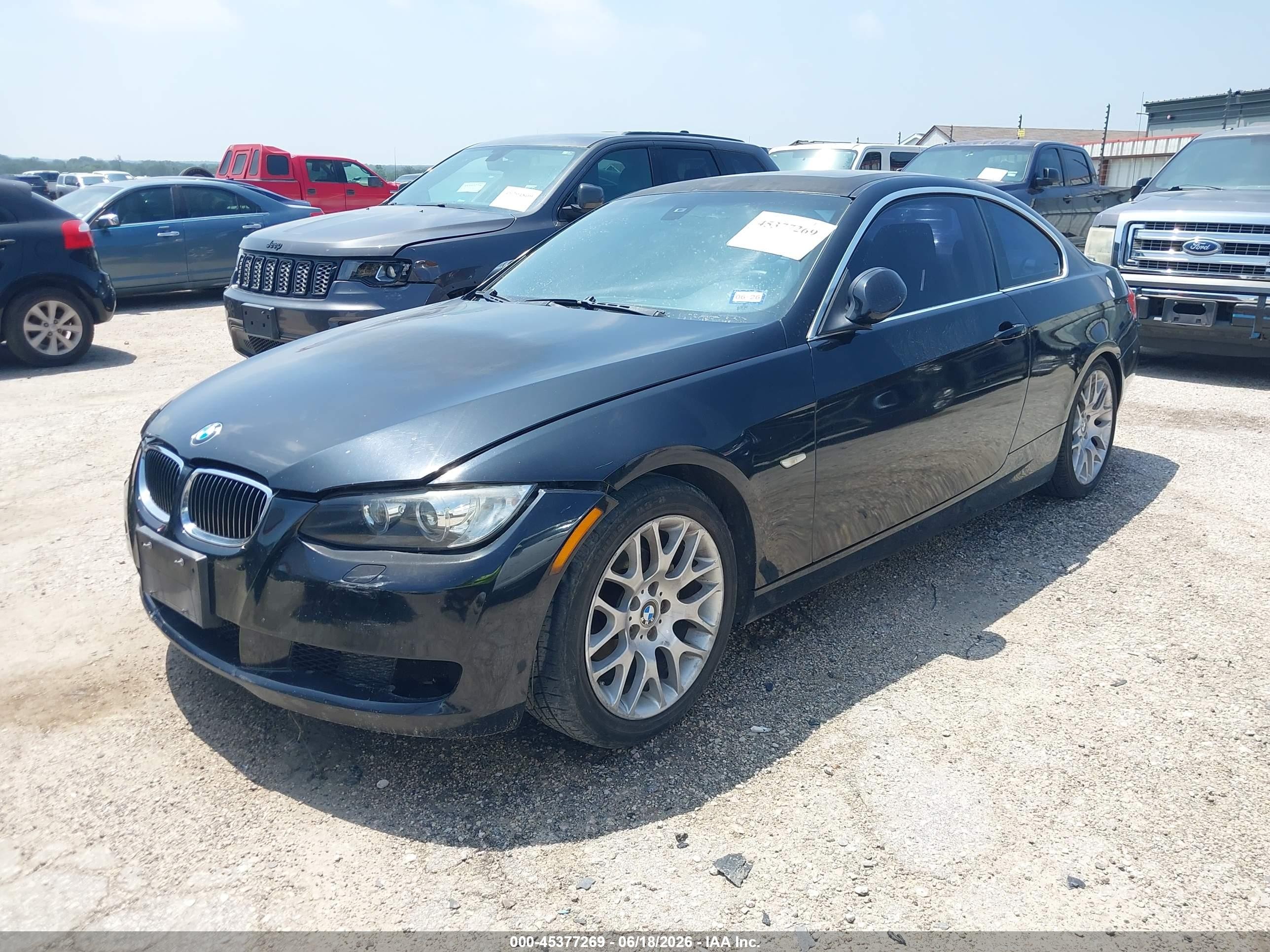 2007 Bmw 328i   Black vin: WBAWB33537P131094