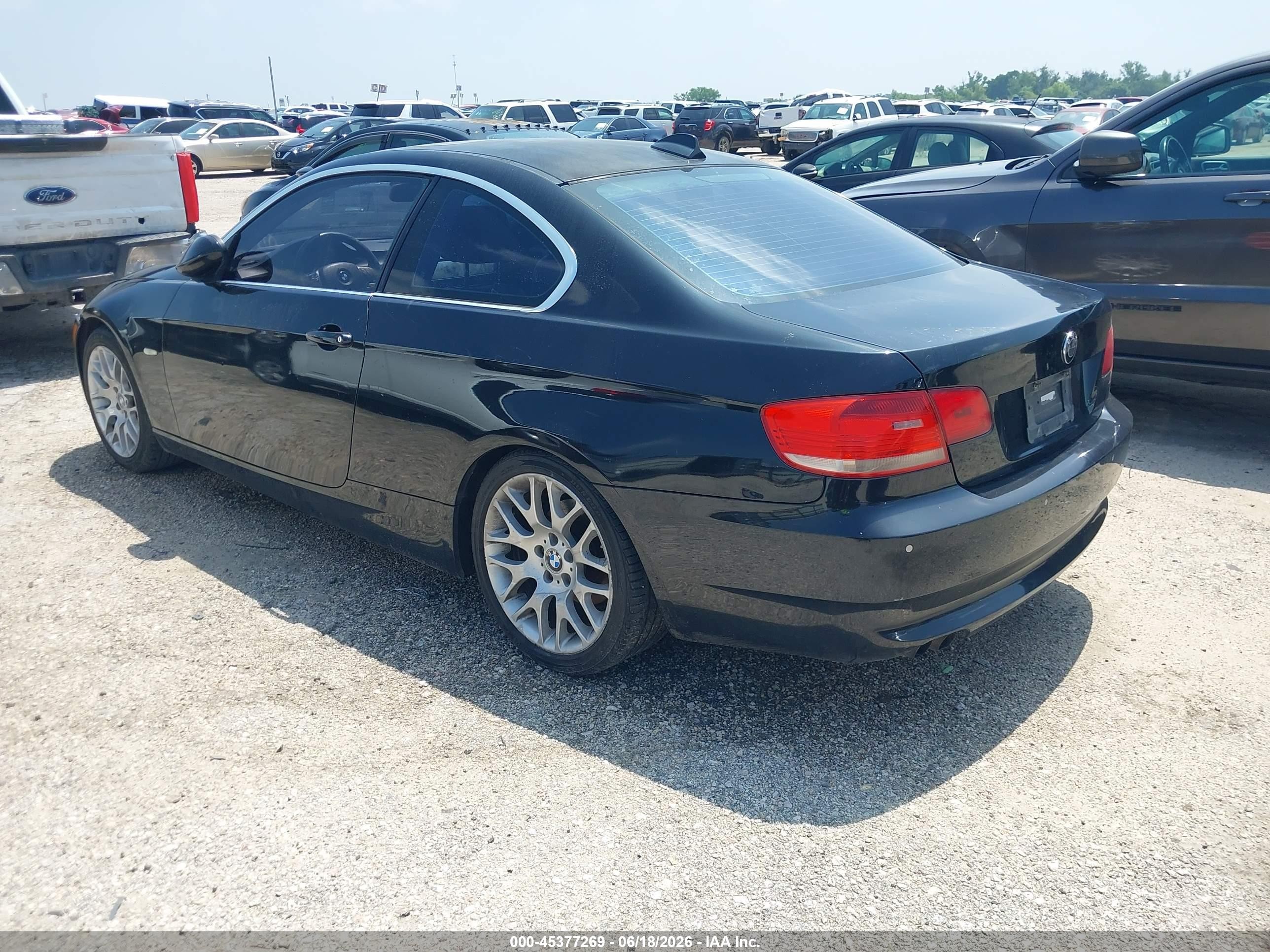 2007 Bmw 328i   Black vin: WBAWB33537P131094