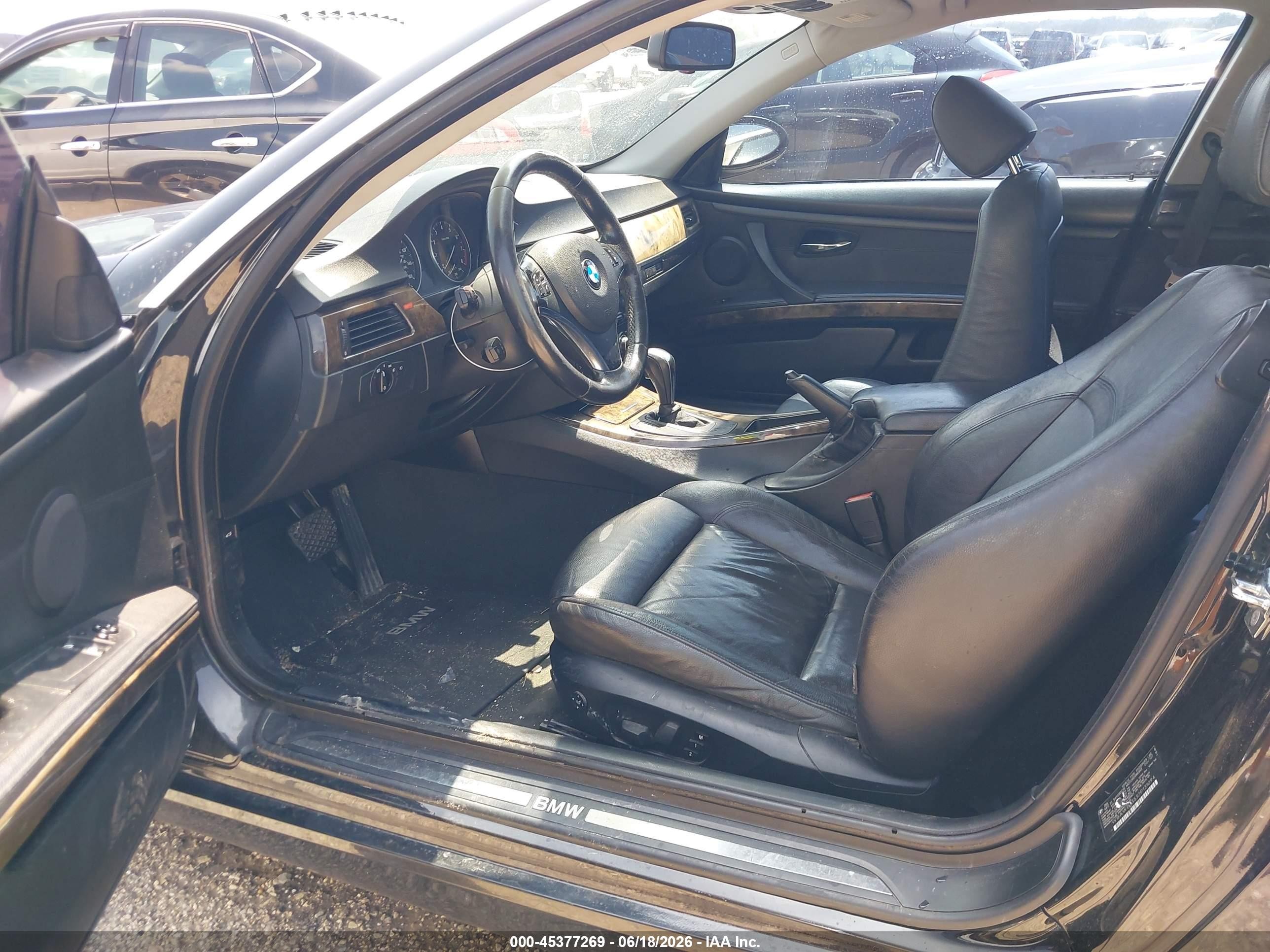 2007 Bmw 328i   Black vin: WBAWB33537P131094