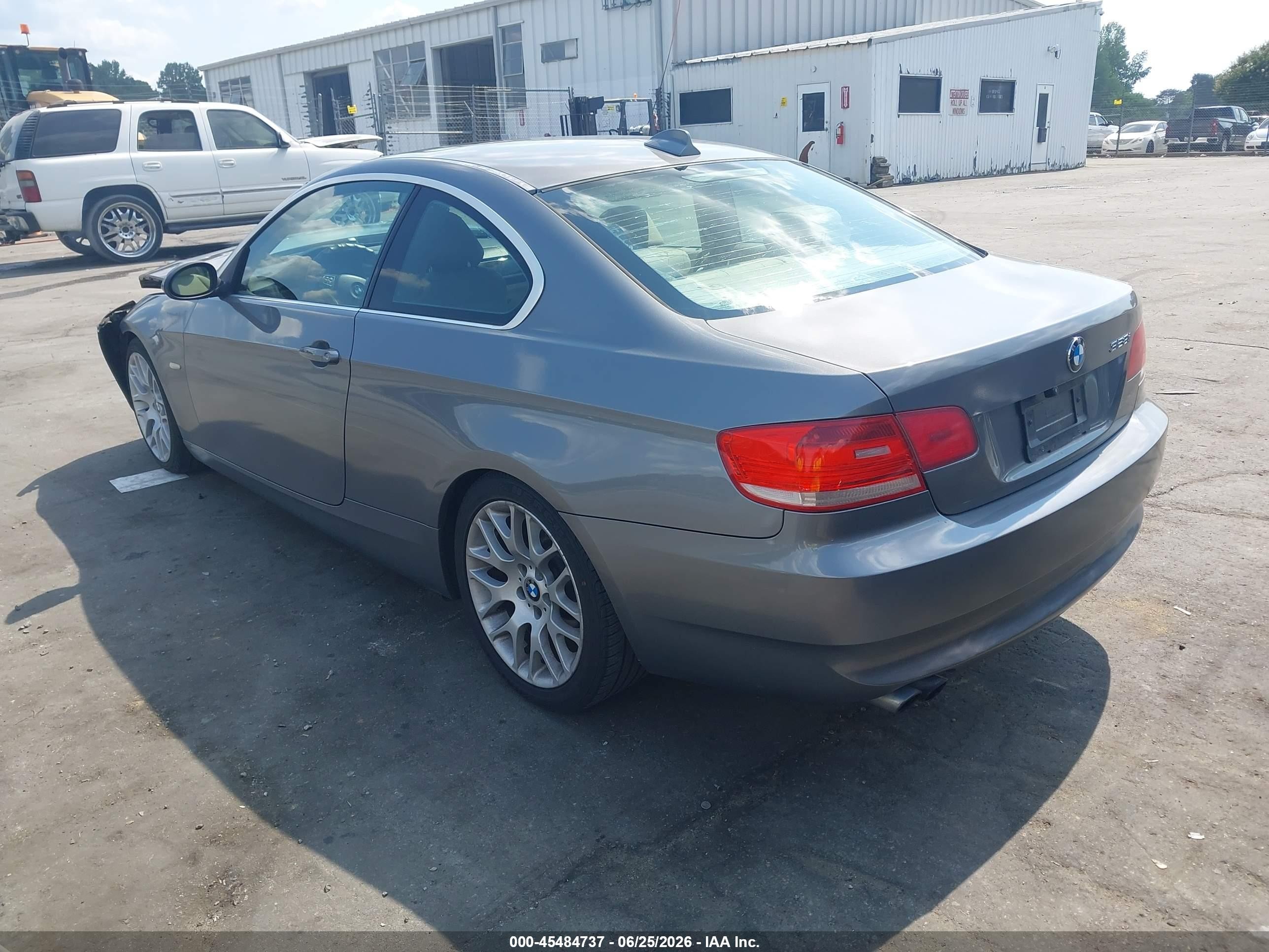 2007 Bmw 328i   Gray vin: WBAWB33547PV70787