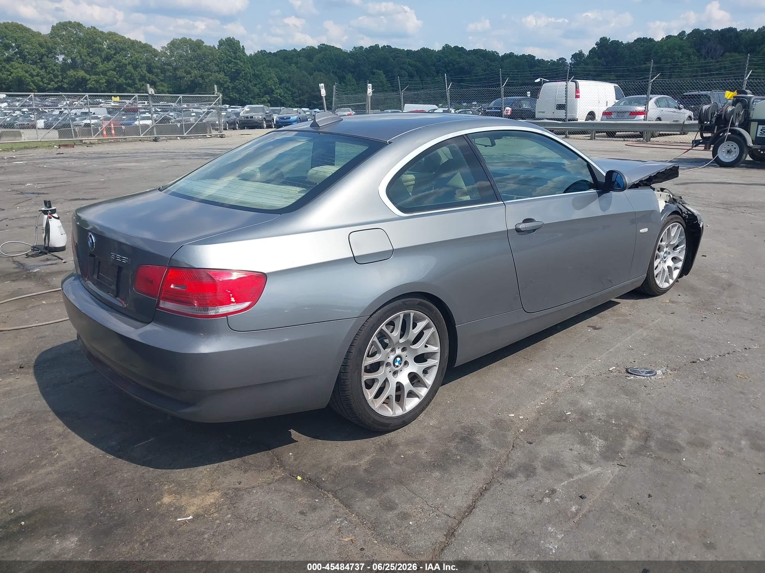 2007 Bmw 328i   Gray vin: WBAWB33547PV70787