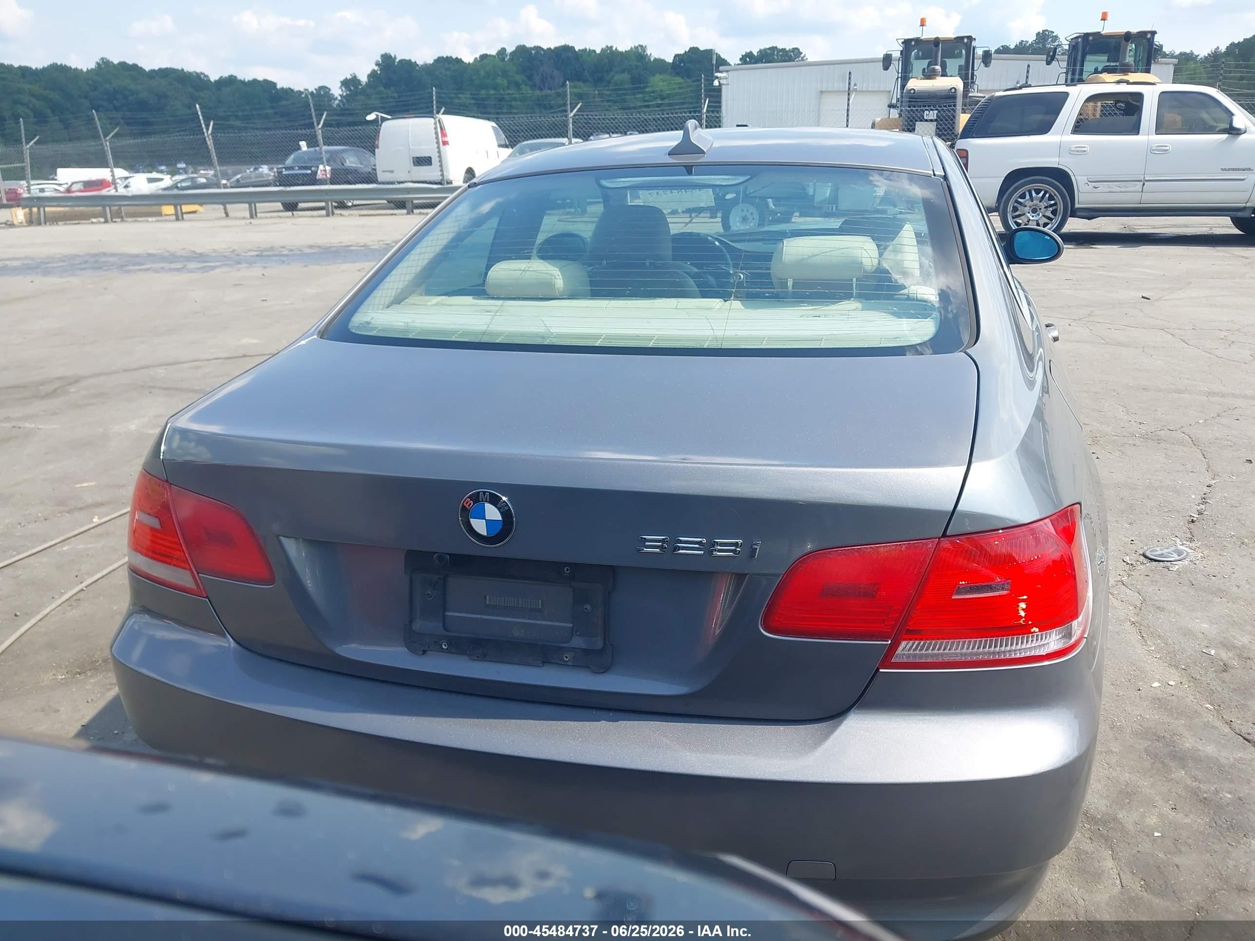 2007 Bmw 328i   Gray vin: WBAWB33547PV70787