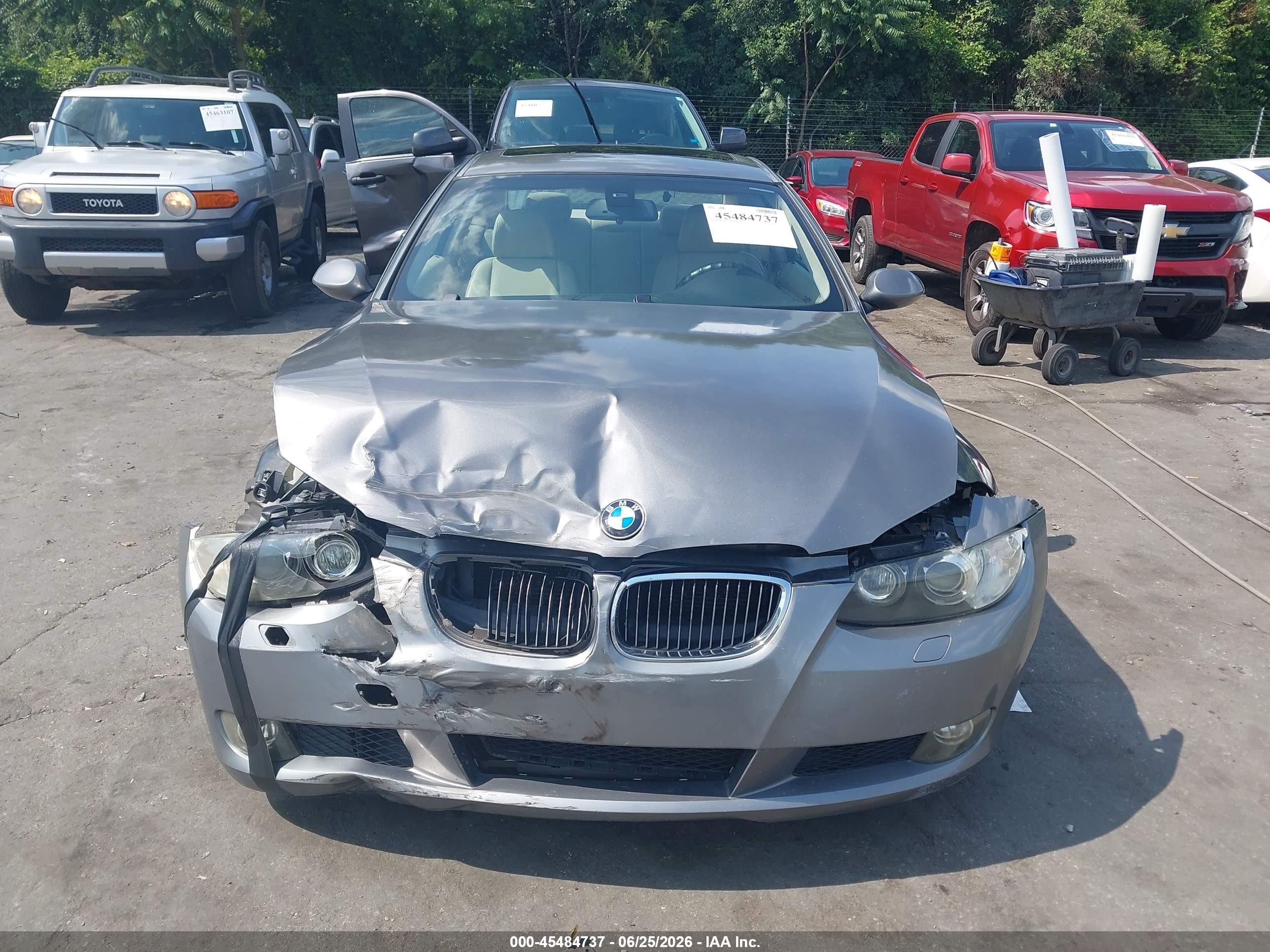 2007 Bmw 328i   Gray vin: WBAWB33547PV70787