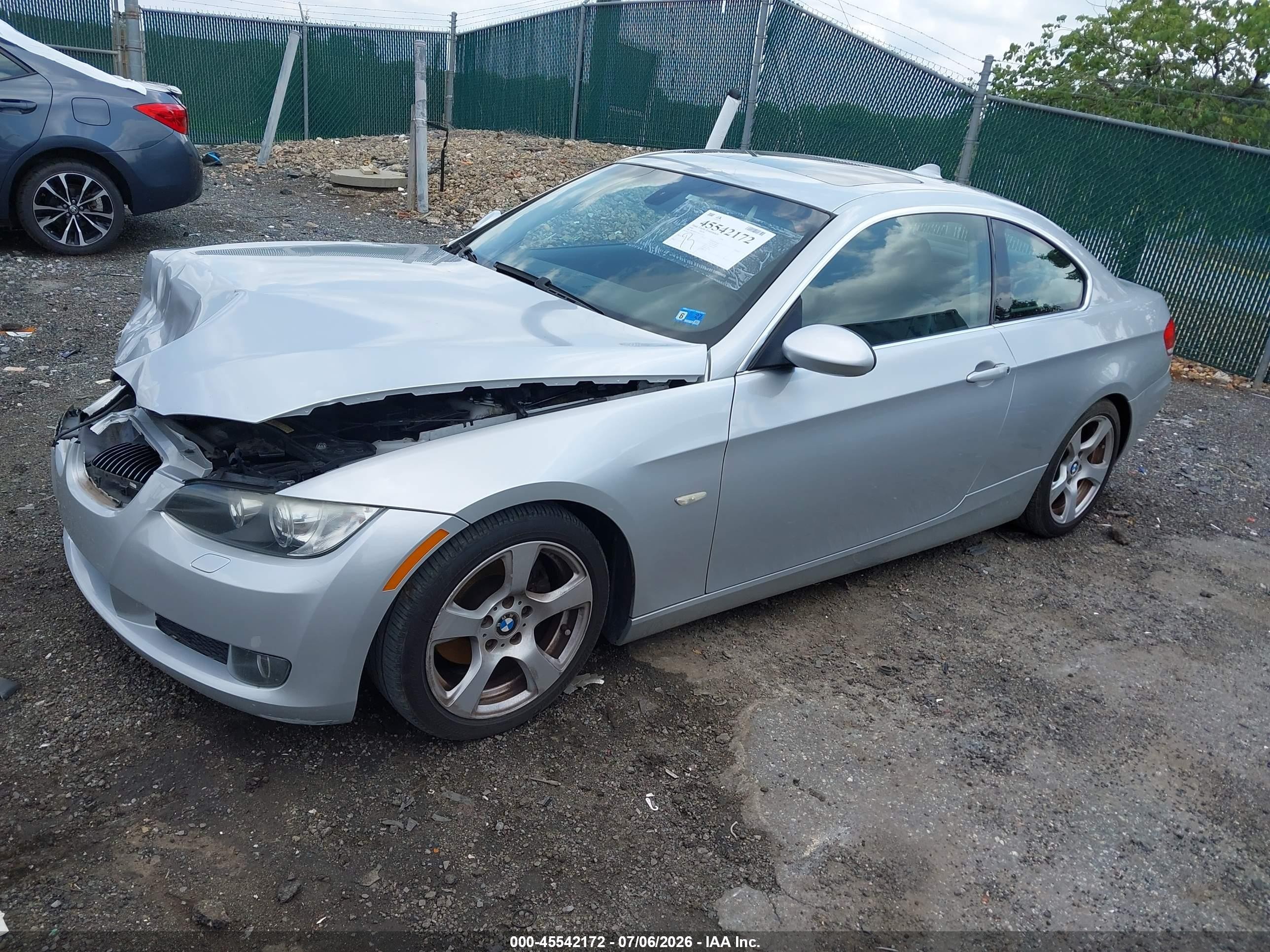 2008 Bmw 328i   Silver vin: WBAWB33548P134474
