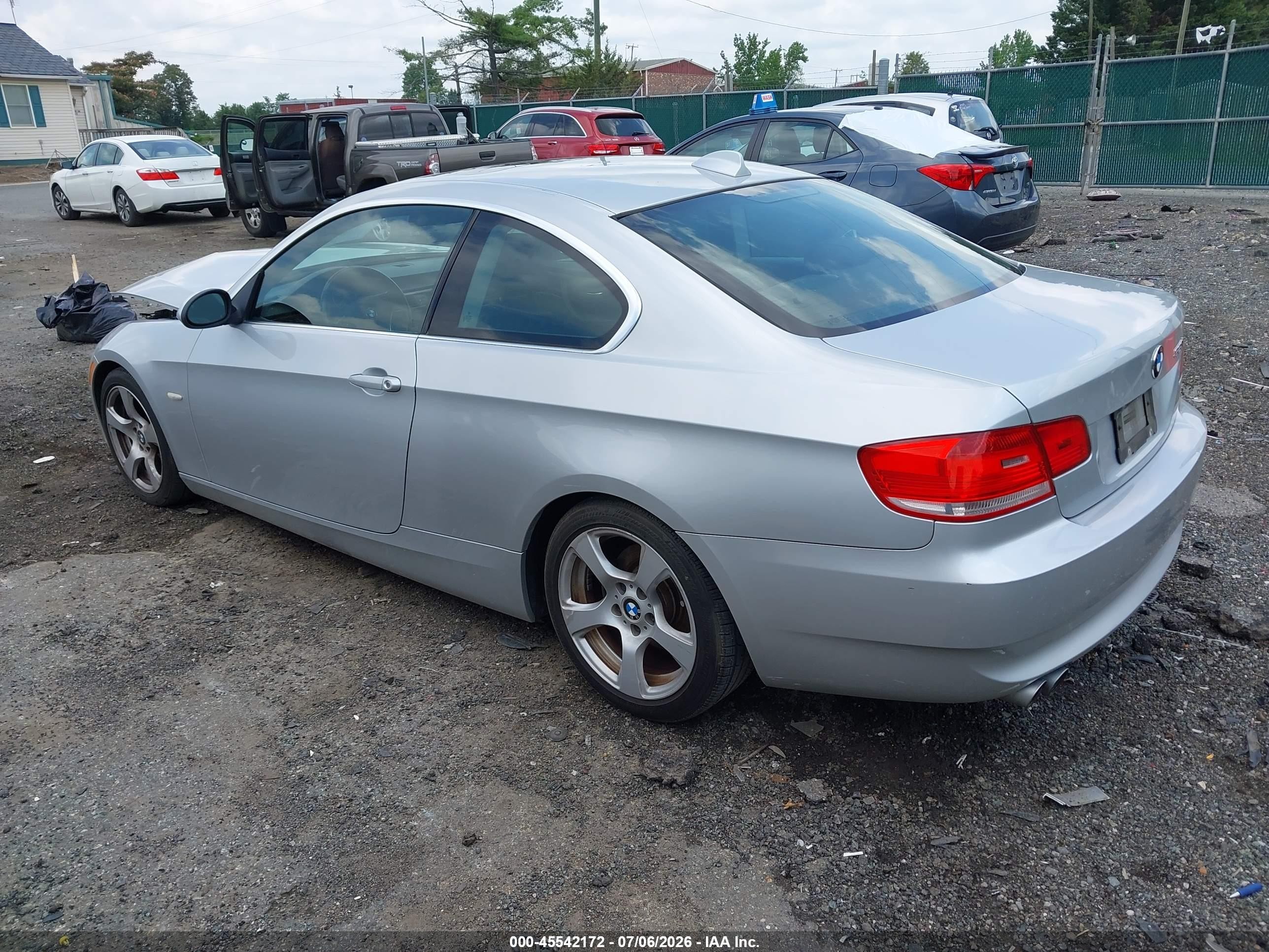 2008 Bmw 328i   Silver vin: WBAWB33548P134474