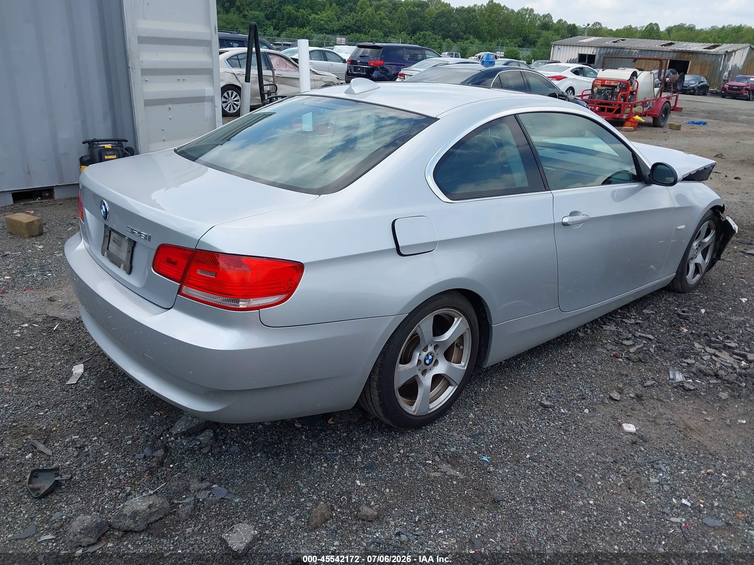 2008 Bmw 328i   Silver vin: WBAWB33548P134474