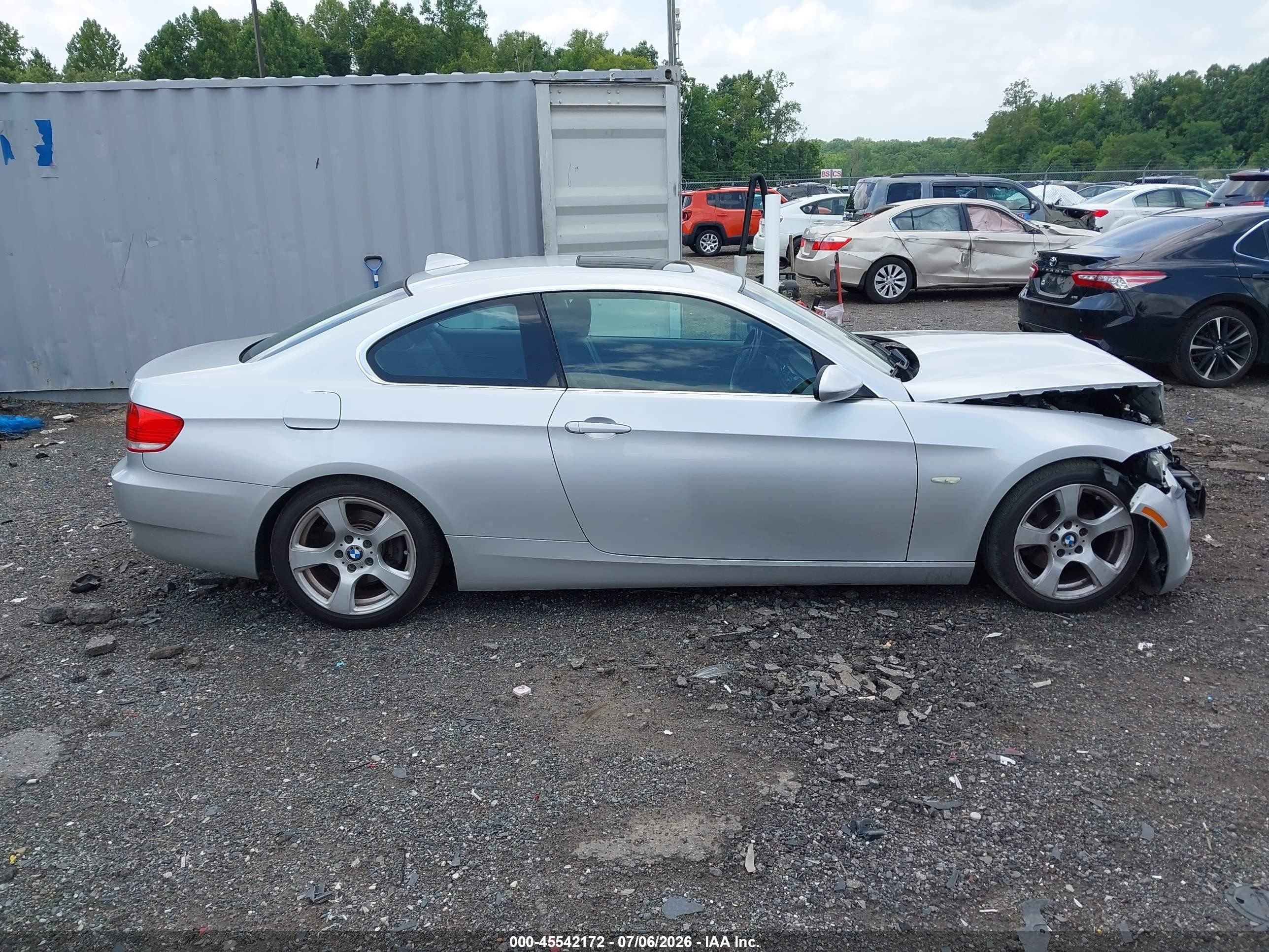 2008 Bmw 328i   Silver vin: WBAWB33548P134474