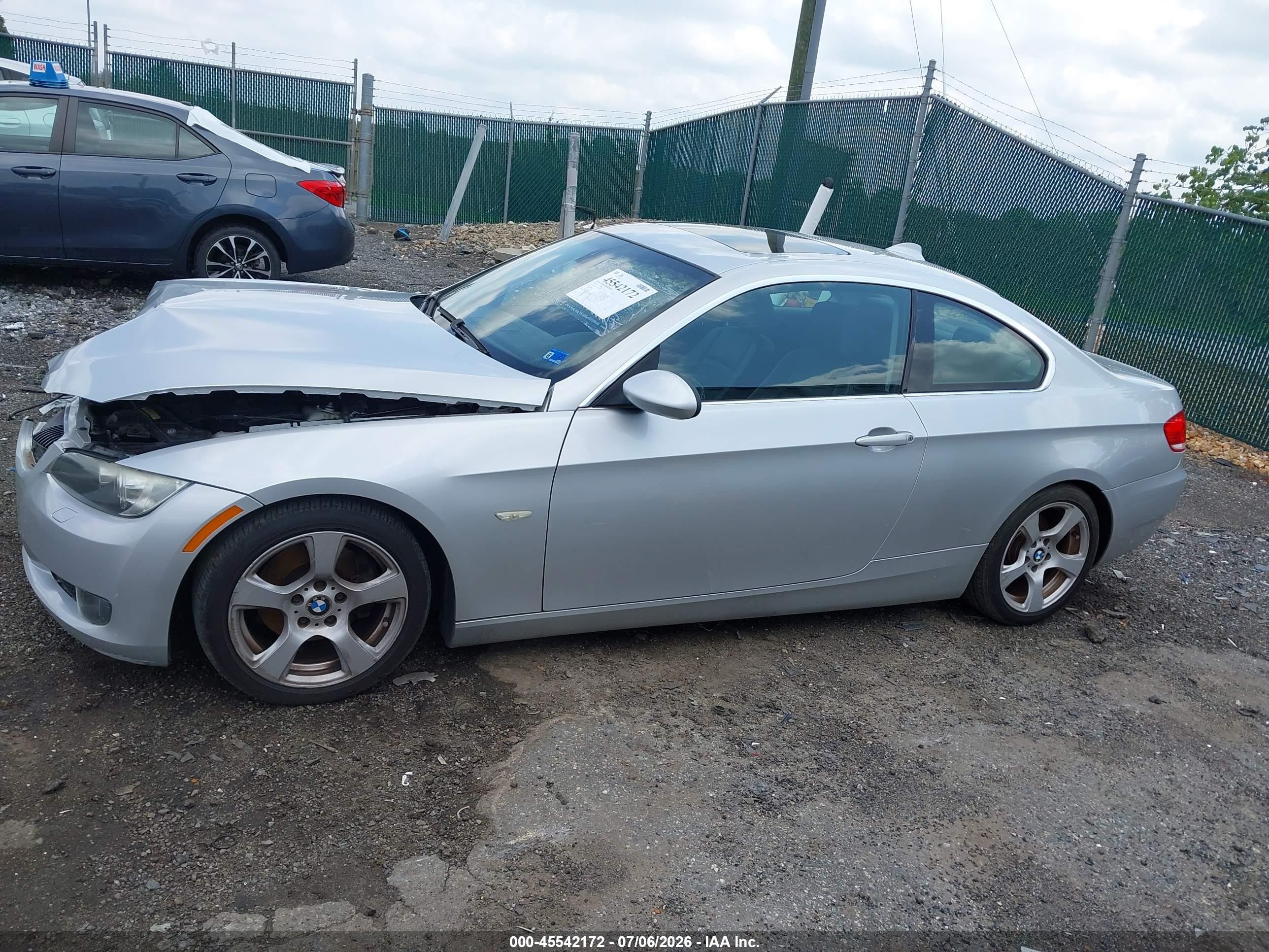 2008 Bmw 328i   Silver vin: WBAWB33548P134474