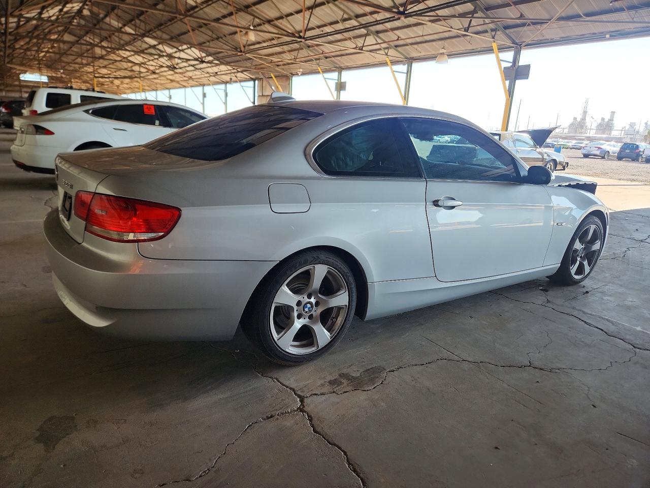 2007 Bmw 328 I Silver vin: WBAWB33567PV70676