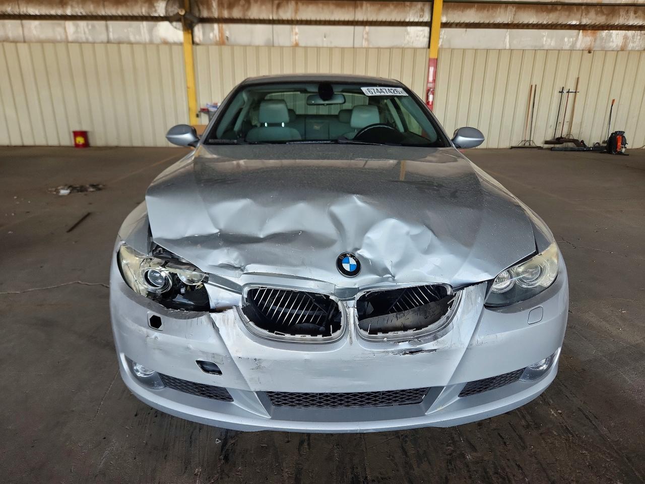 2007 Bmw 328 I Silver vin: WBAWB33567PV70676