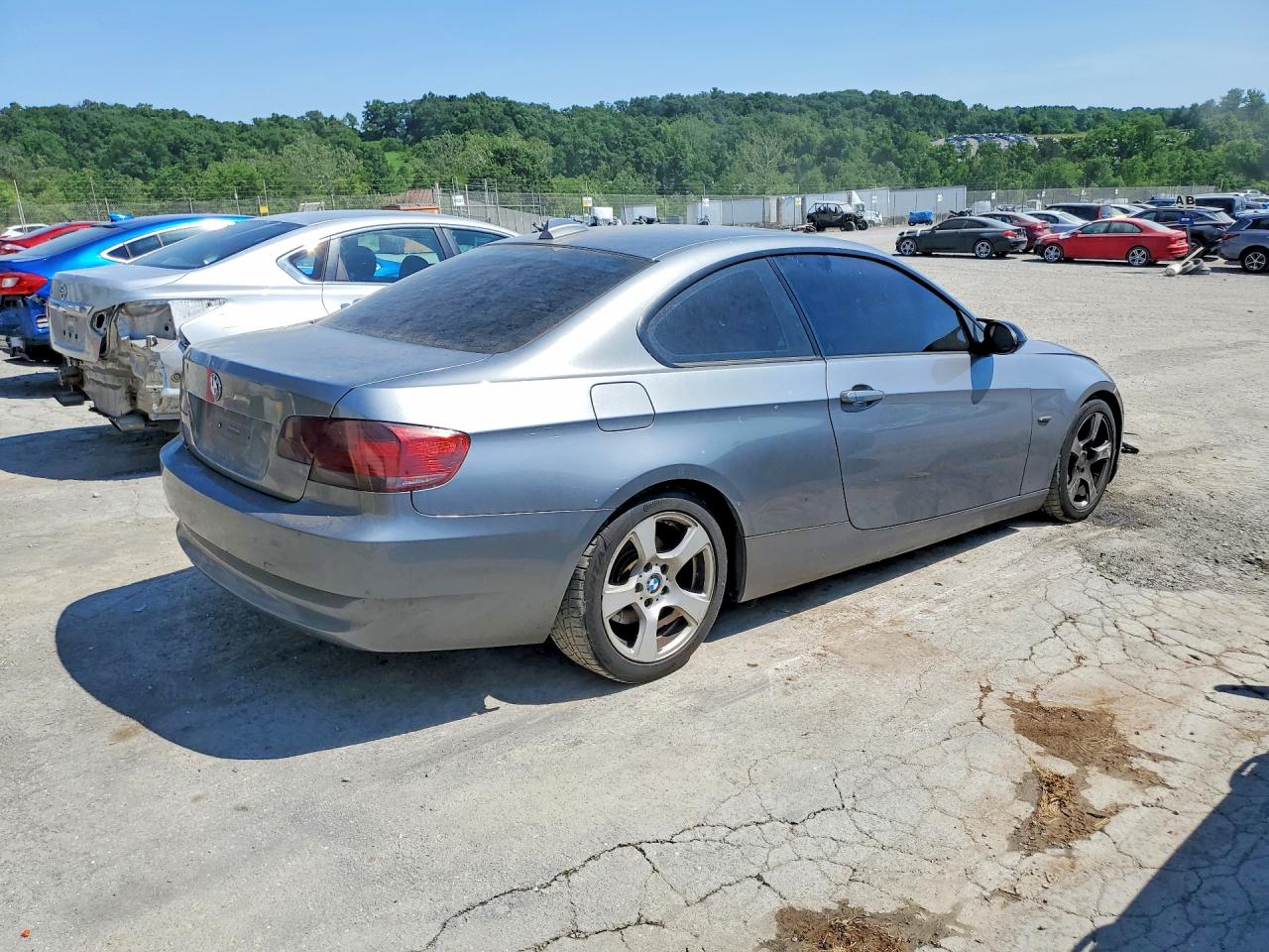 2008 Bmw 328 I Silver vin: WBAWB33568P131656