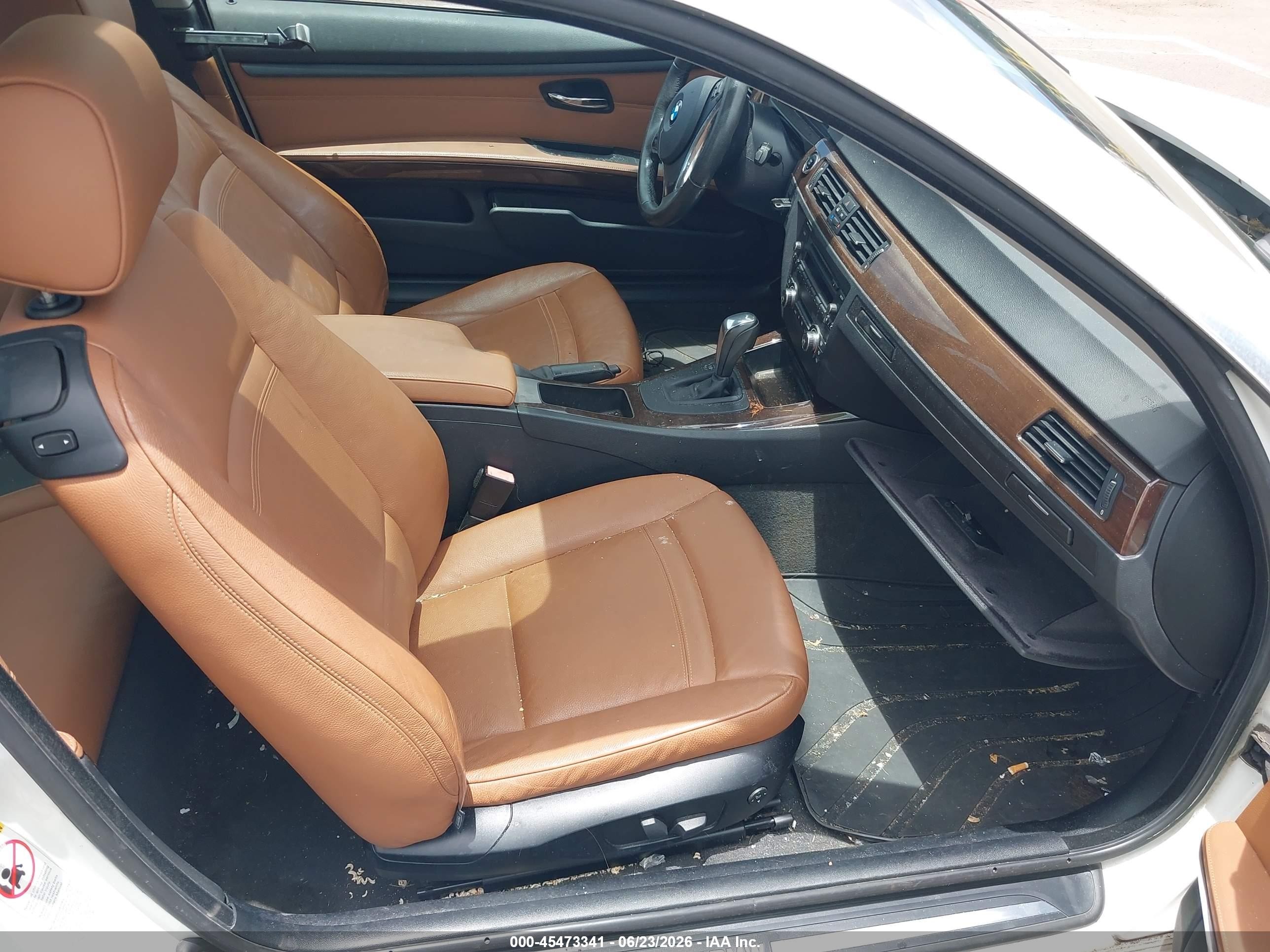 2009 Bmw 328i   White vin: WBAWB33569P138110