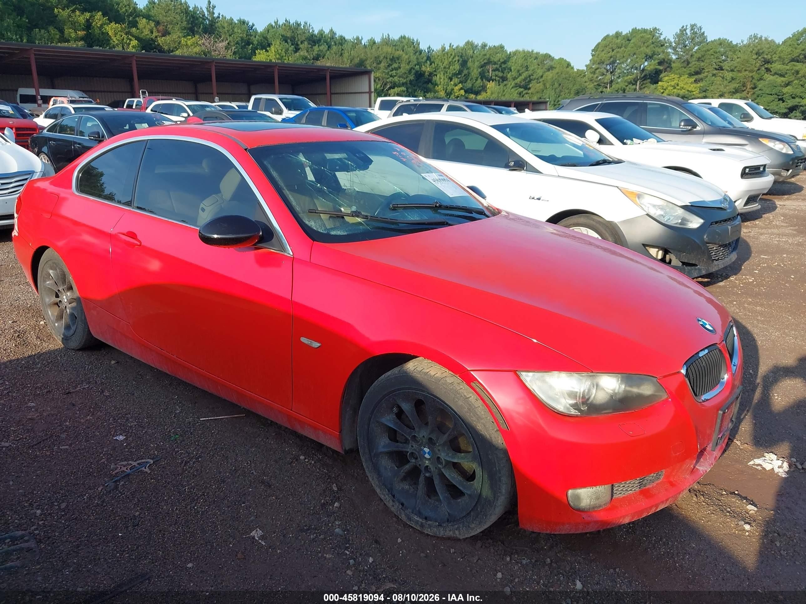 2007 Bmw 328i   Red vin: WBAWB33577PV70346