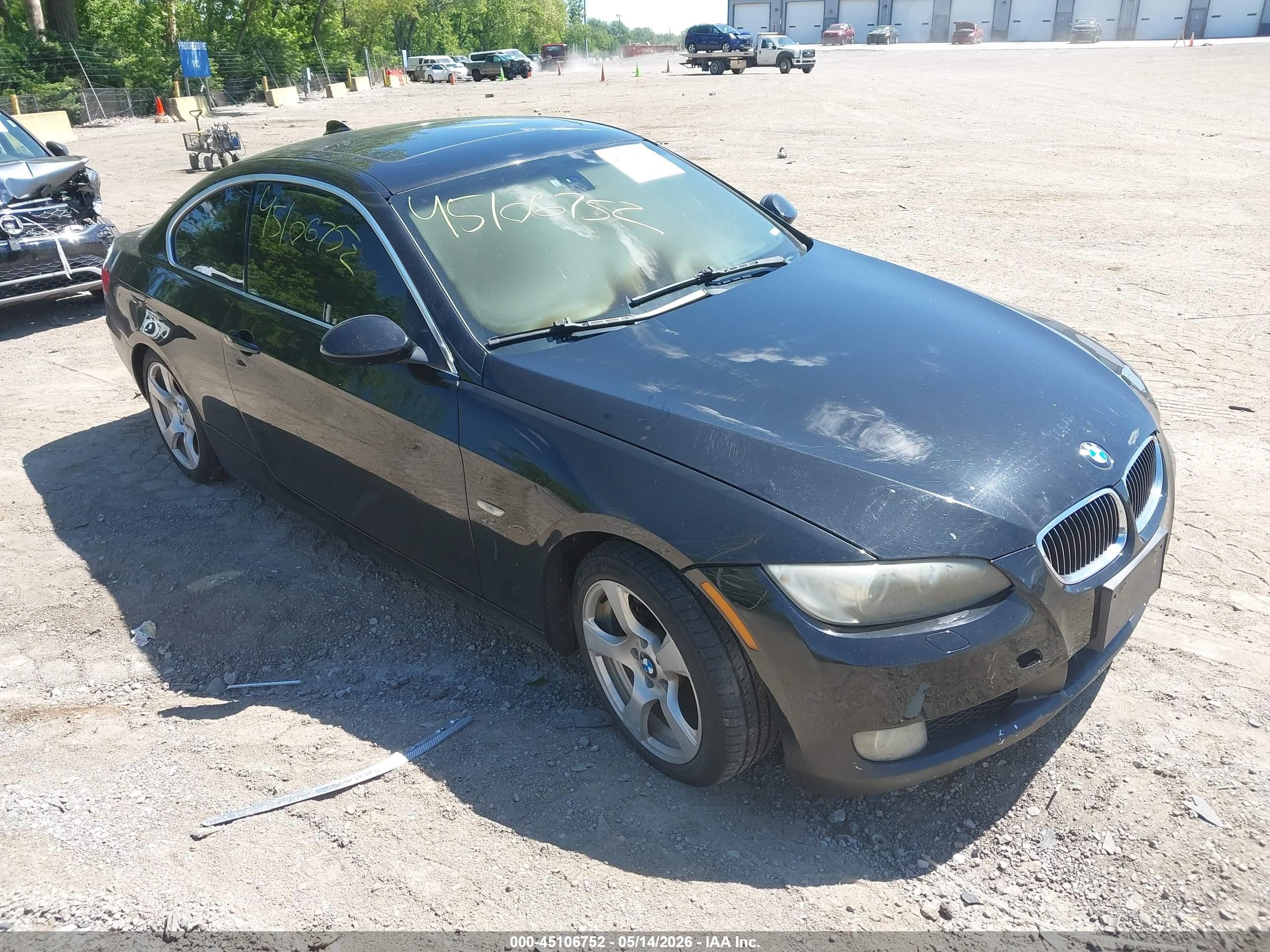2009 Bmw 328i   Black vin: WBAWB33579P135894