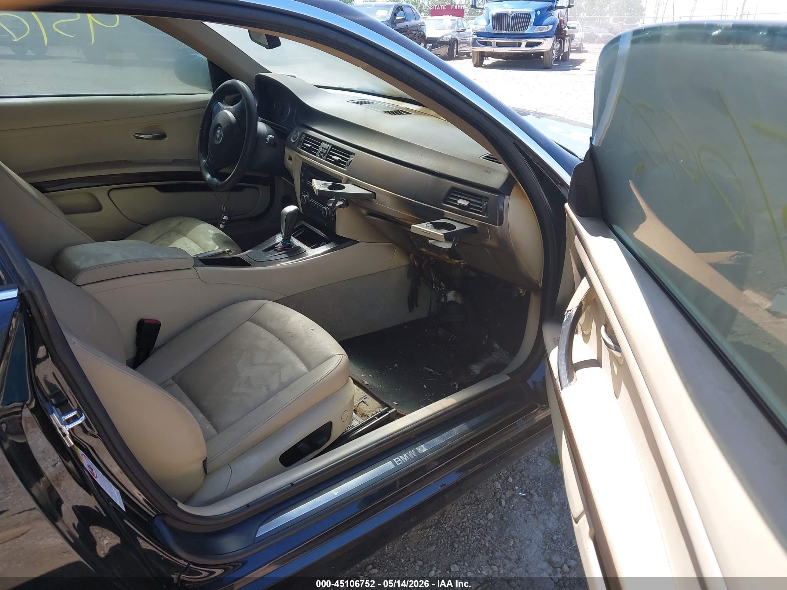 2009 Bmw 328i   Black vin: WBAWB33579P135894