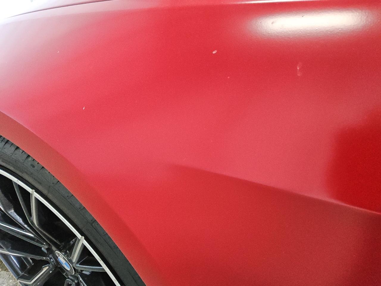 2009 Bmw 328 I Red vin: WBAWB33579P136611 Damage: Left Front Fender, Previous Repair, Substandard Repair