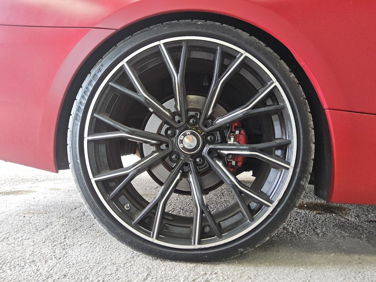 2009 Bmw 328 I Red vin: WBAWB33579P136611 Damage: Right Rear Wheel, Curb Rash, 3 To 4 Inches