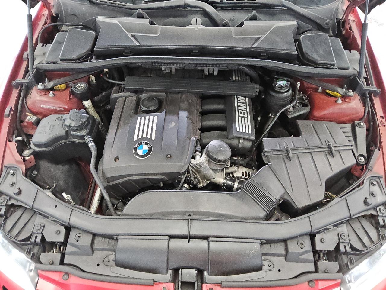 2009 Bmw 328 I Red vin: WBAWB33579P136611 Damage: Air Compressor, Inoperable, Repair Required