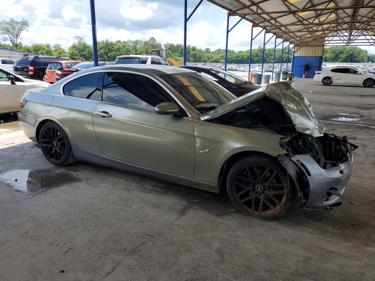 2007 Bmw 328 I Silver vin: WBAWB33587P130782