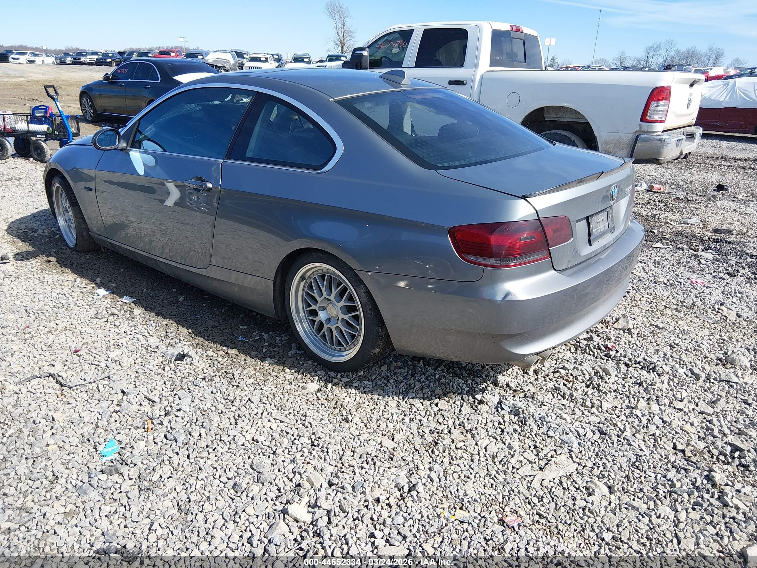 2008 Bmw 328i   Silver vin: WBAWB33588PU89227