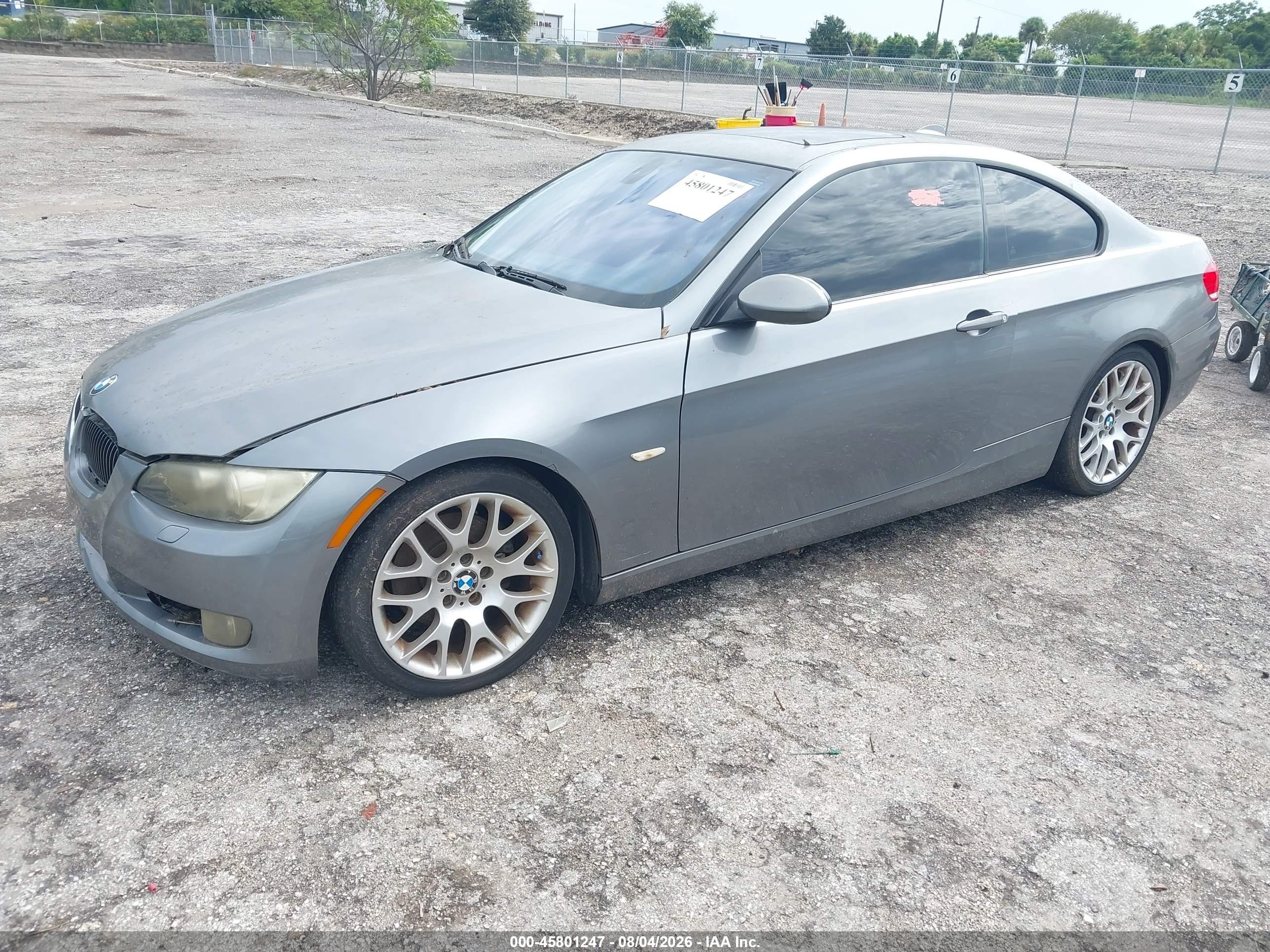 2009 Bmw 328i   Gray vin: WBAWB33589P138755