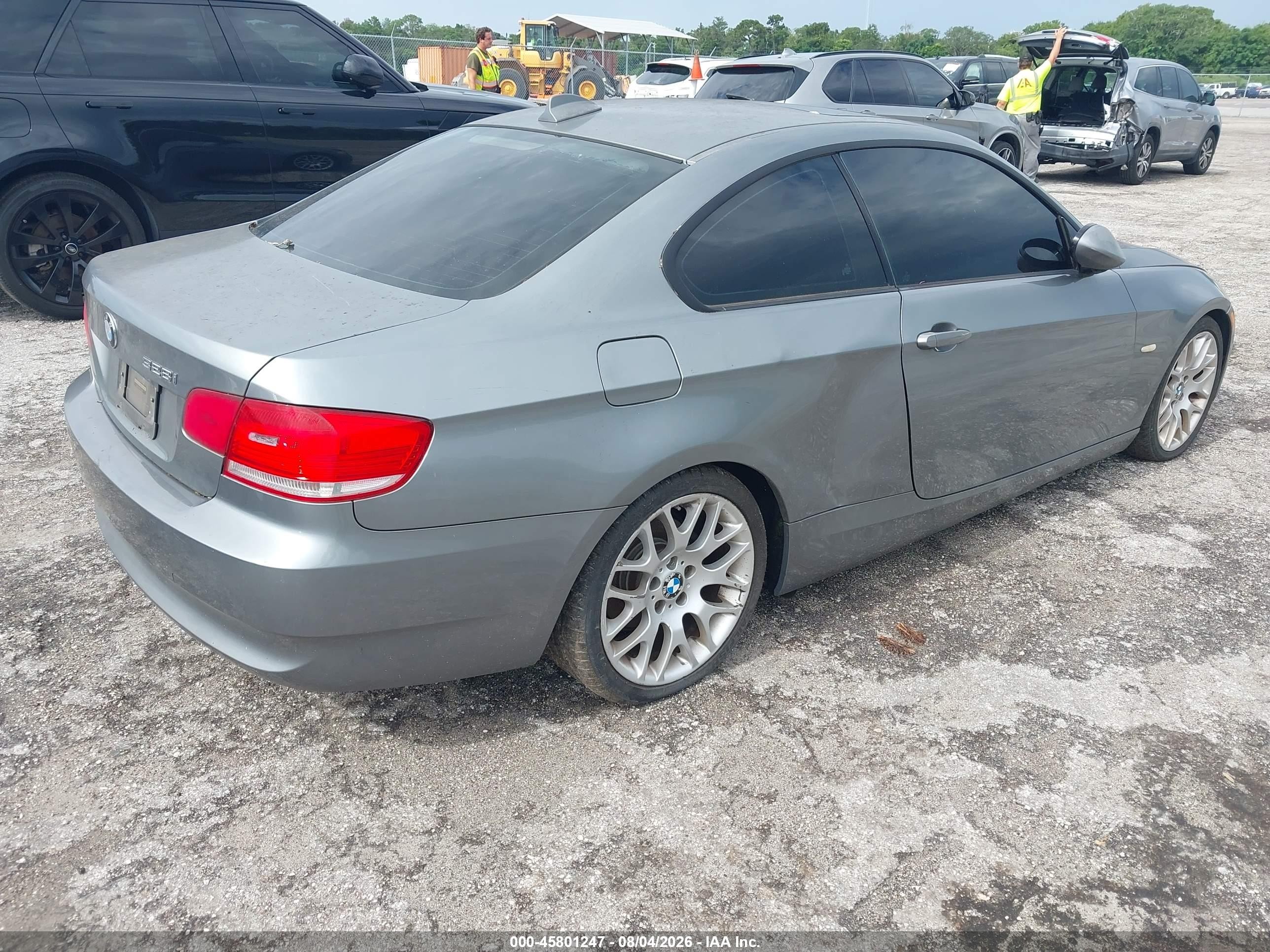 2009 Bmw 328i   Gray vin: WBAWB33589P138755