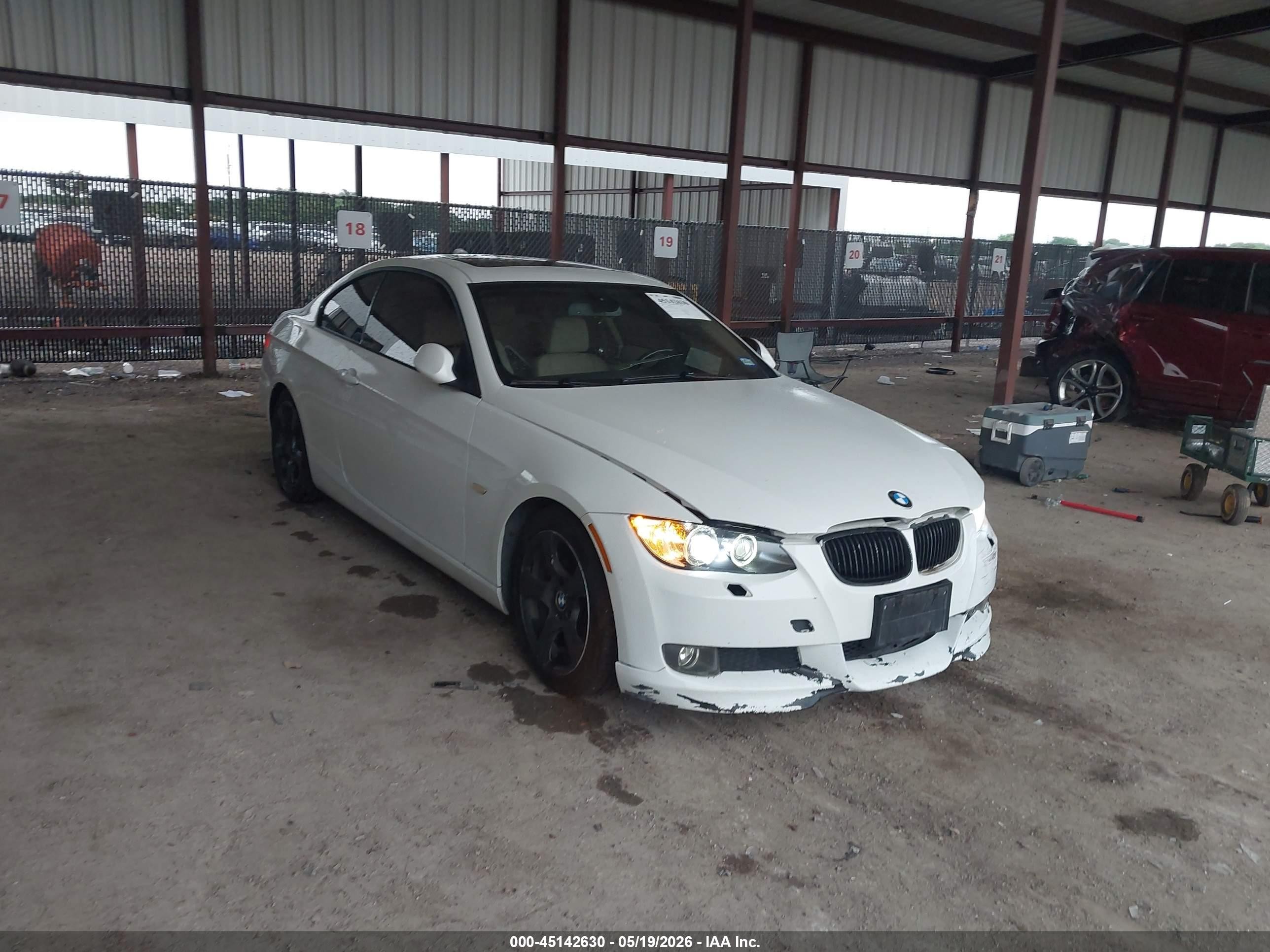 2007 Bmw 328i   White vin: WBAWB33597PV74009