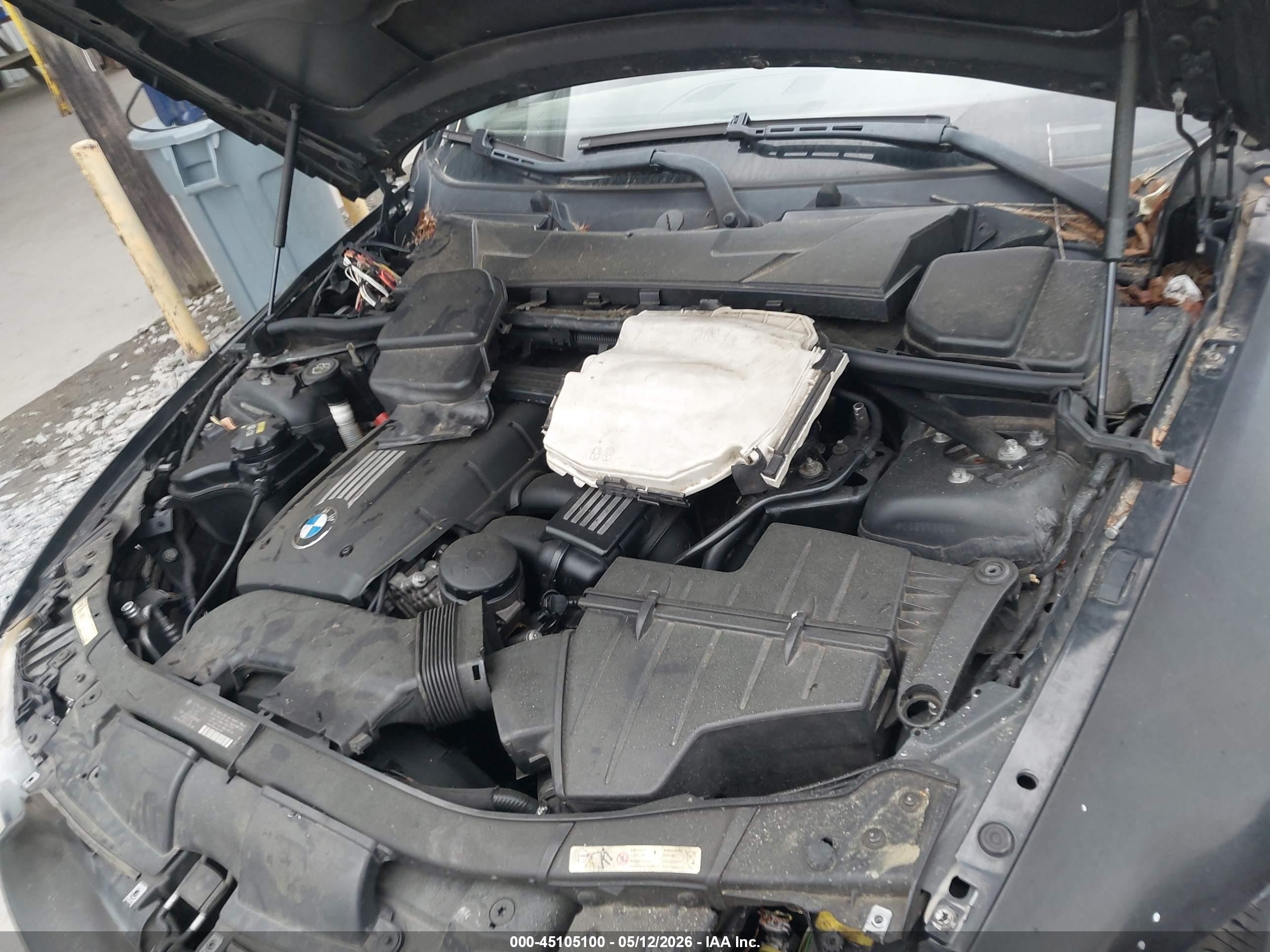 2008 Bmw 328i   Black vin: WBAWB335X8P133216