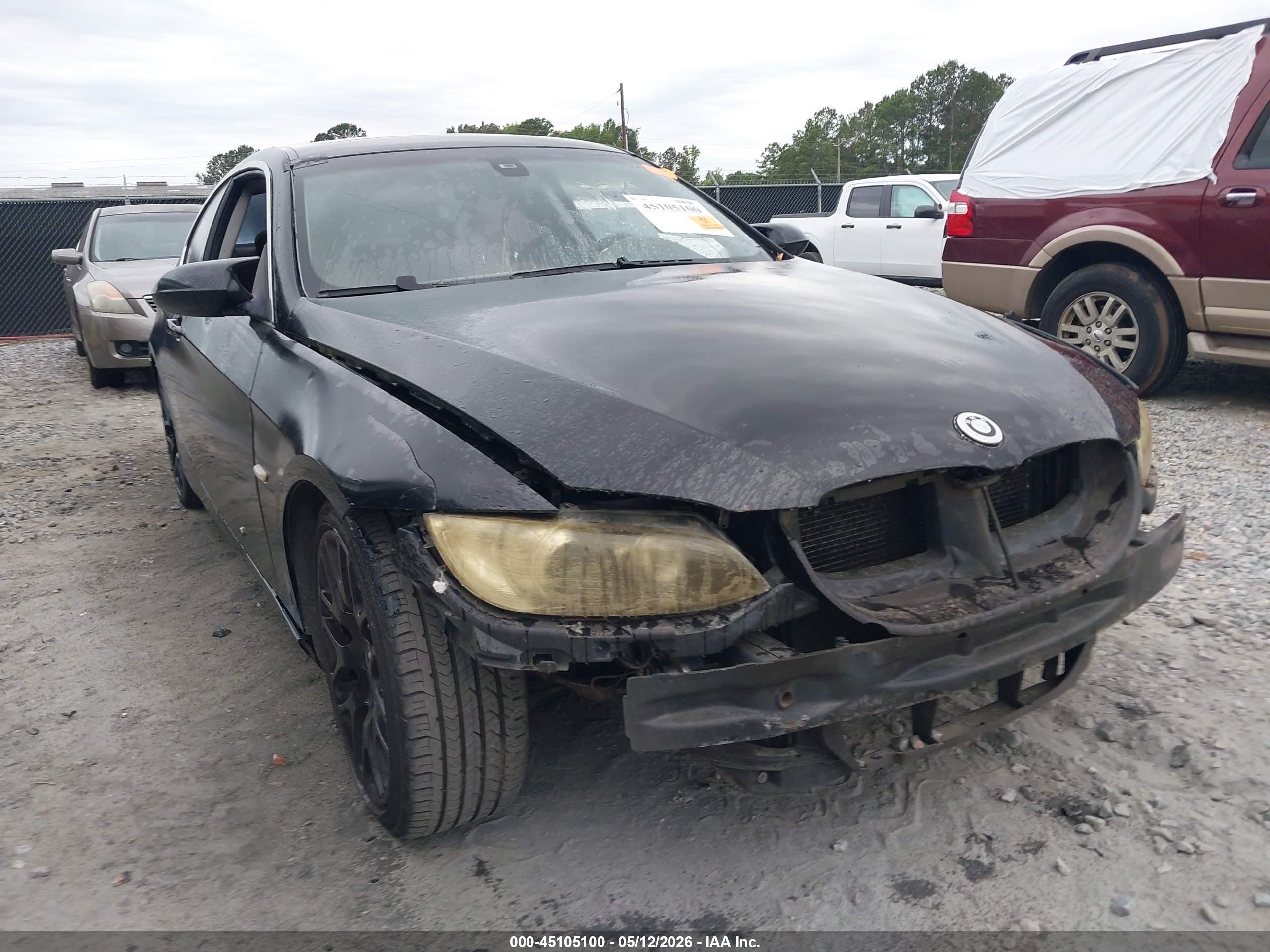 2008 Bmw 328i   Black vin: WBAWB335X8P133216
