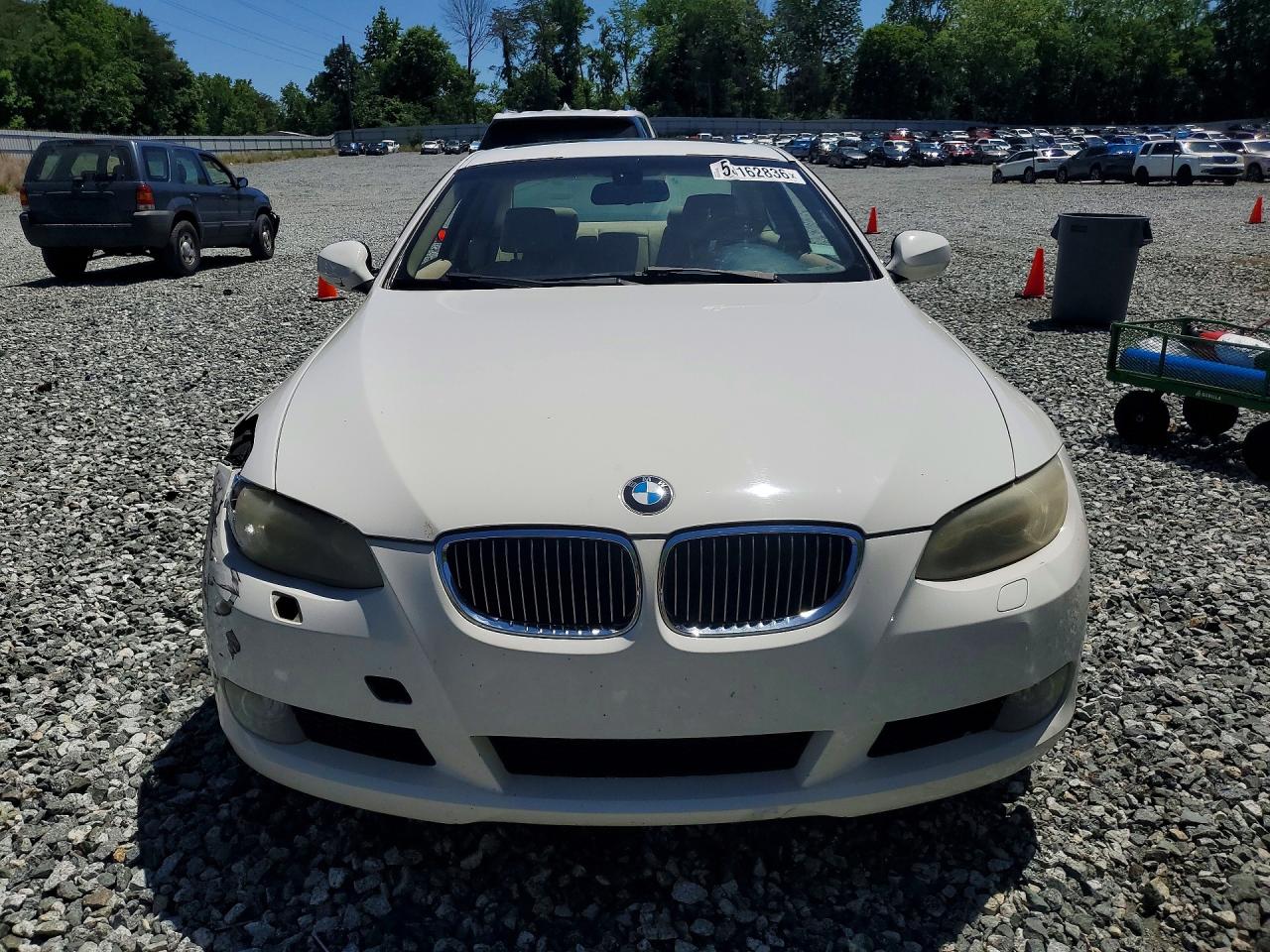 2010 Bmw 328 I White vin: WBAWB3C55AP139432