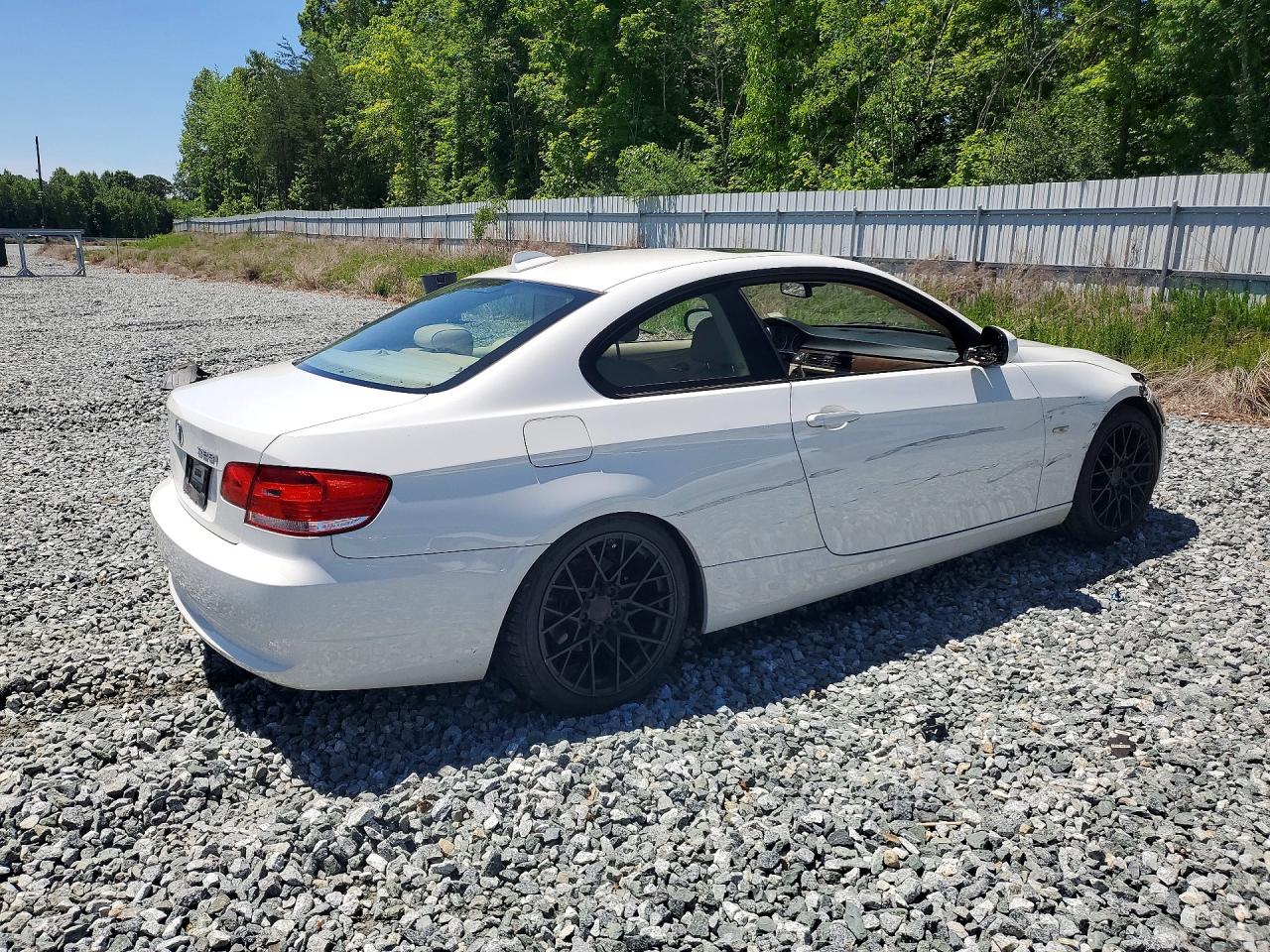 2010 Bmw 328 I White vin: WBAWB3C55AP139432