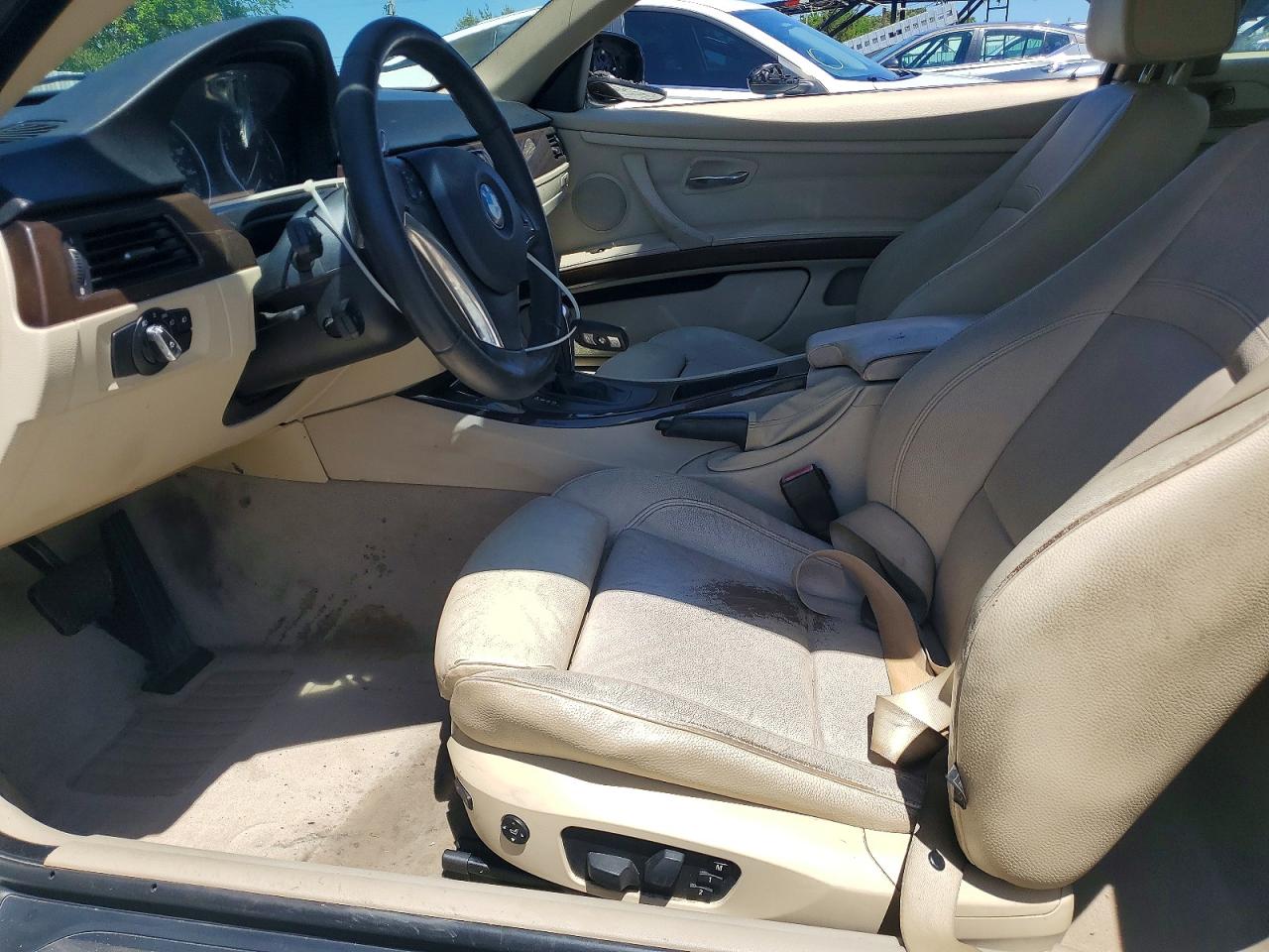 2010 Bmw 328 I White vin: WBAWB3C55AP139432