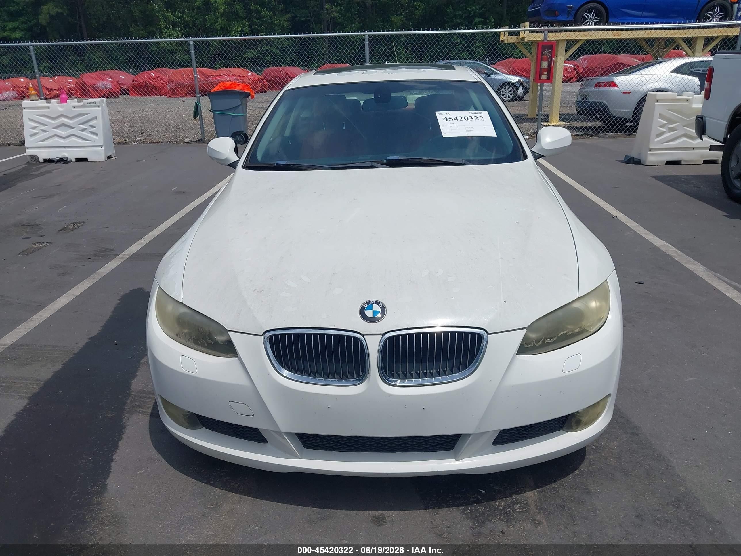 2010 Bmw 328i   White vin: WBAWB3C56AP138953